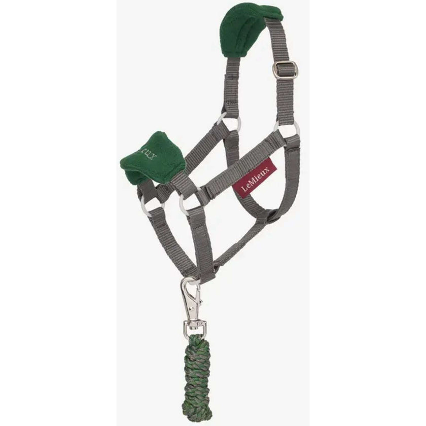 LeMieux Head Collar Set Hobby Horse Vogue Hunter Green