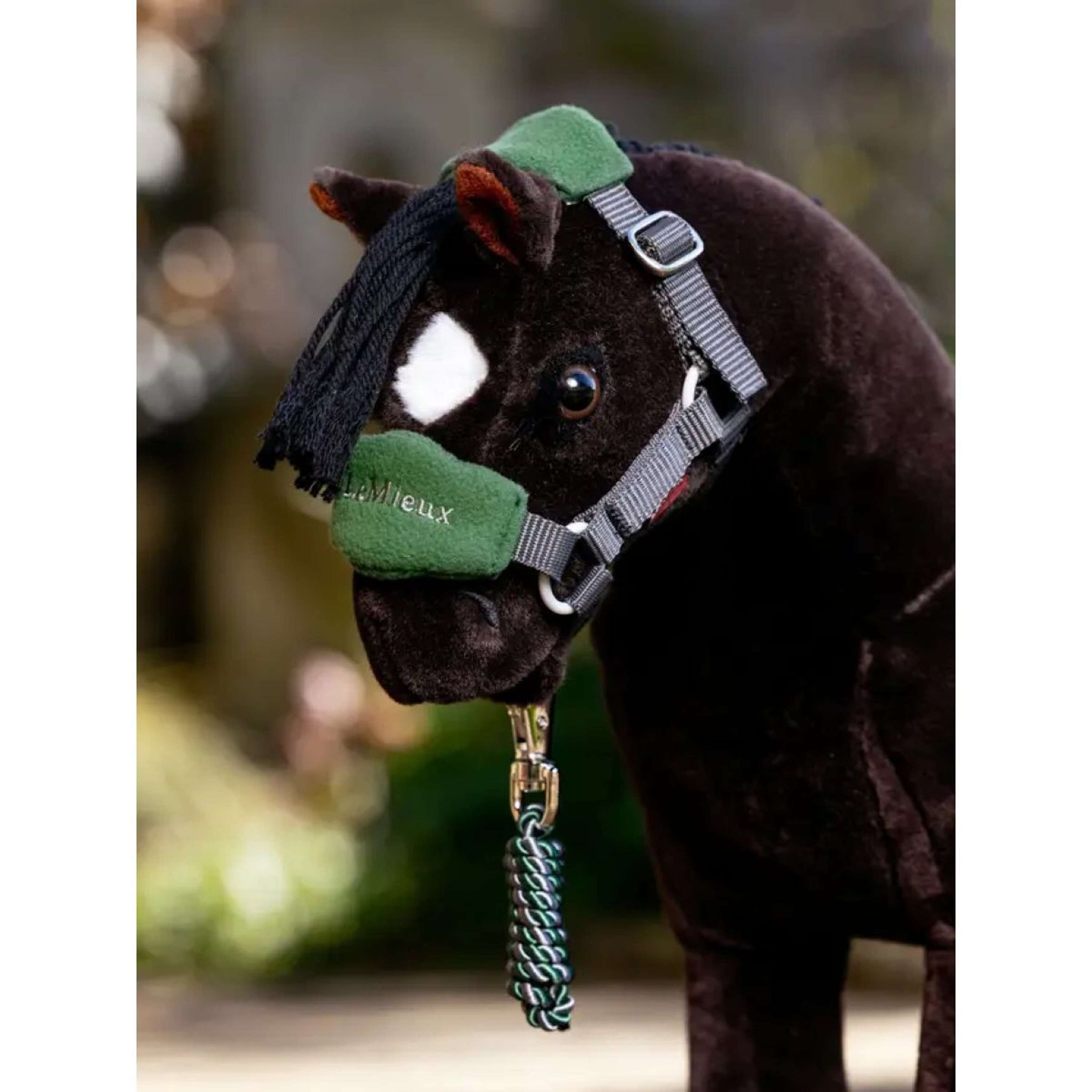 LeMieux Head Collar Set Toy Pony Vogue Hunter Green