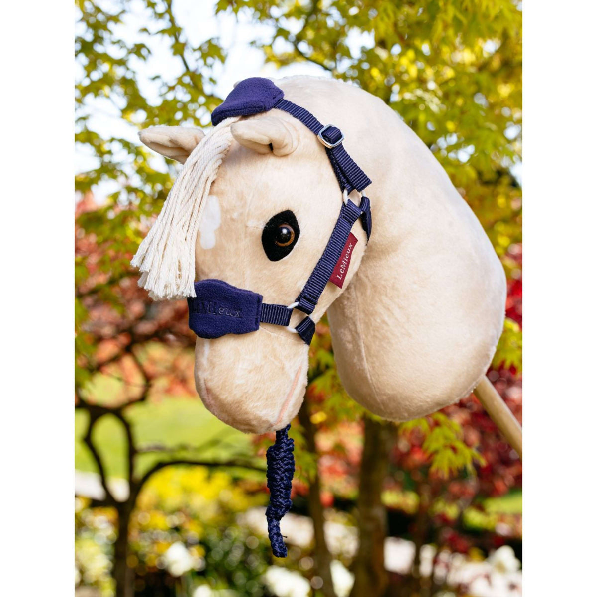 LeMieux Head Collar Set Hobby Horse Vogue Ink Blue