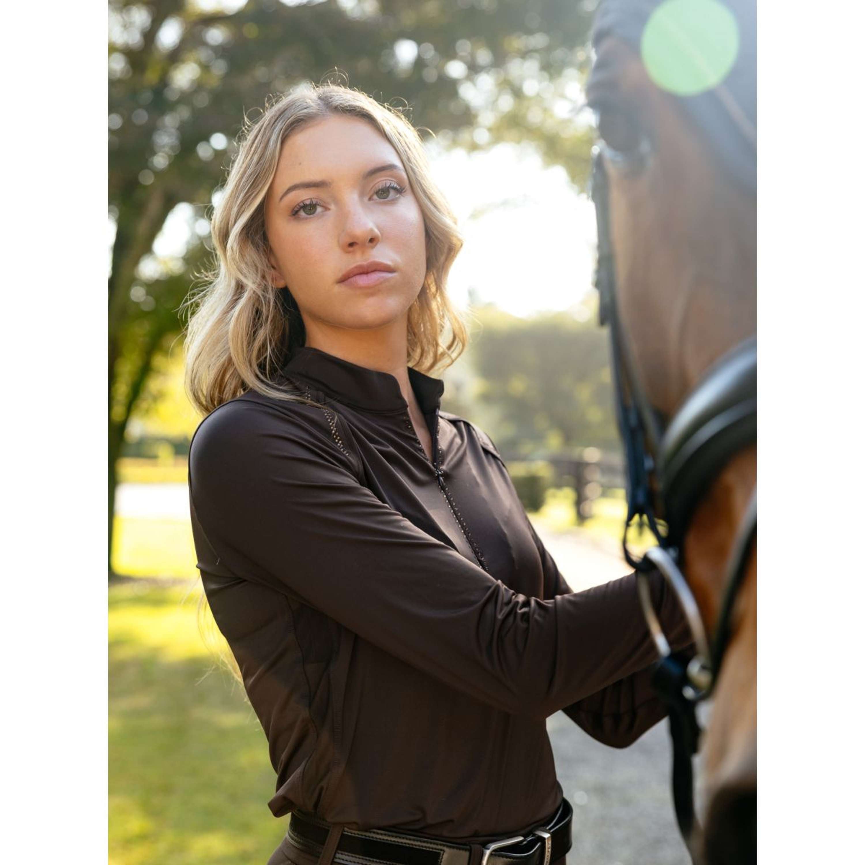 LeMieux Baselayer Brilliance Heyden Lightweight Espresso