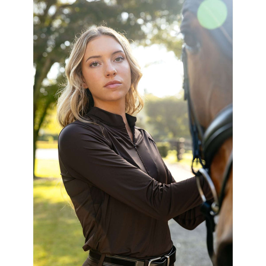 LeMieux Baselayer Brilliance Heyden Lightweight Espresso