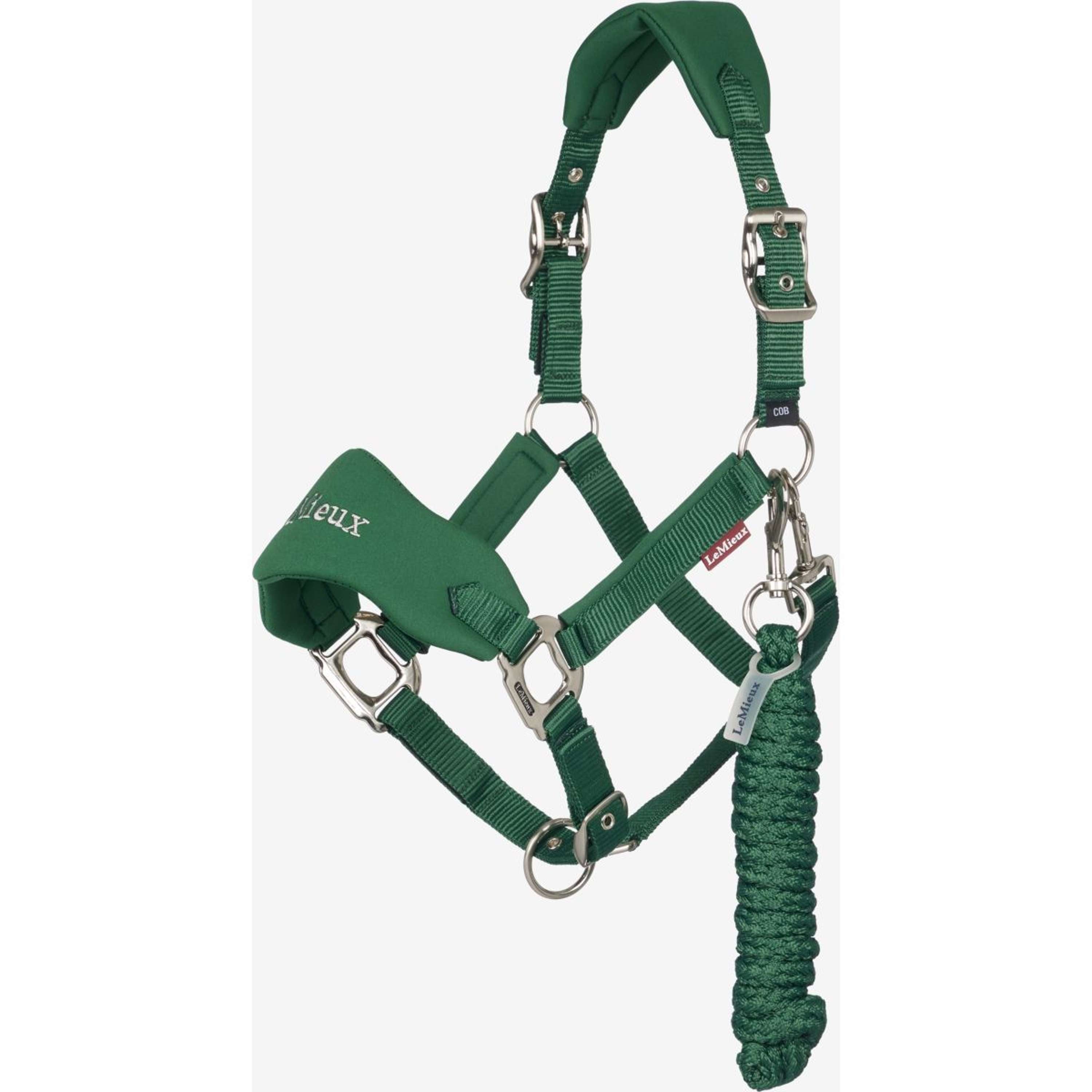LeMieux Head Collar Set Breakaway Vogue Hunter Green