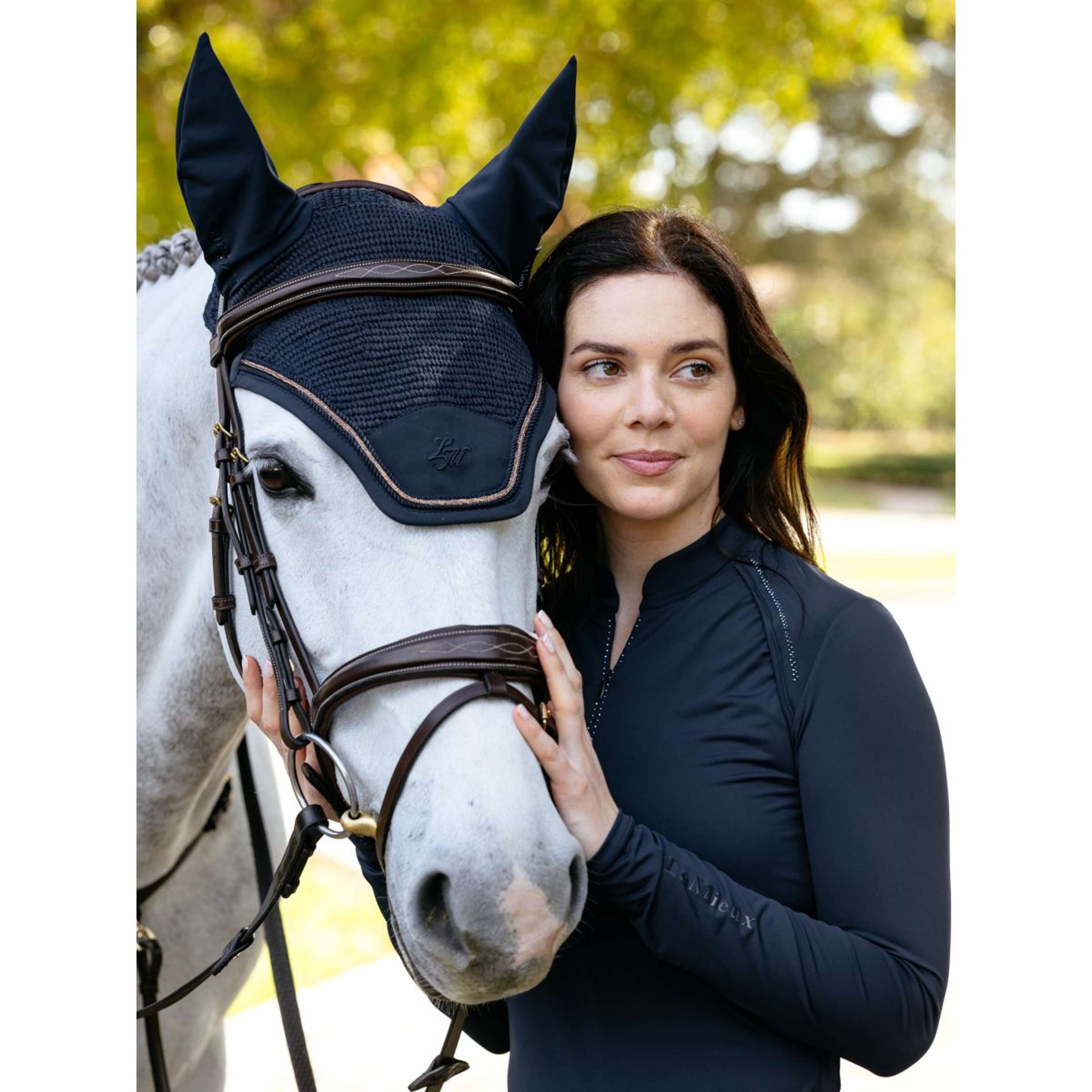 LeMieux Ear Bonnet Brilliance Navy