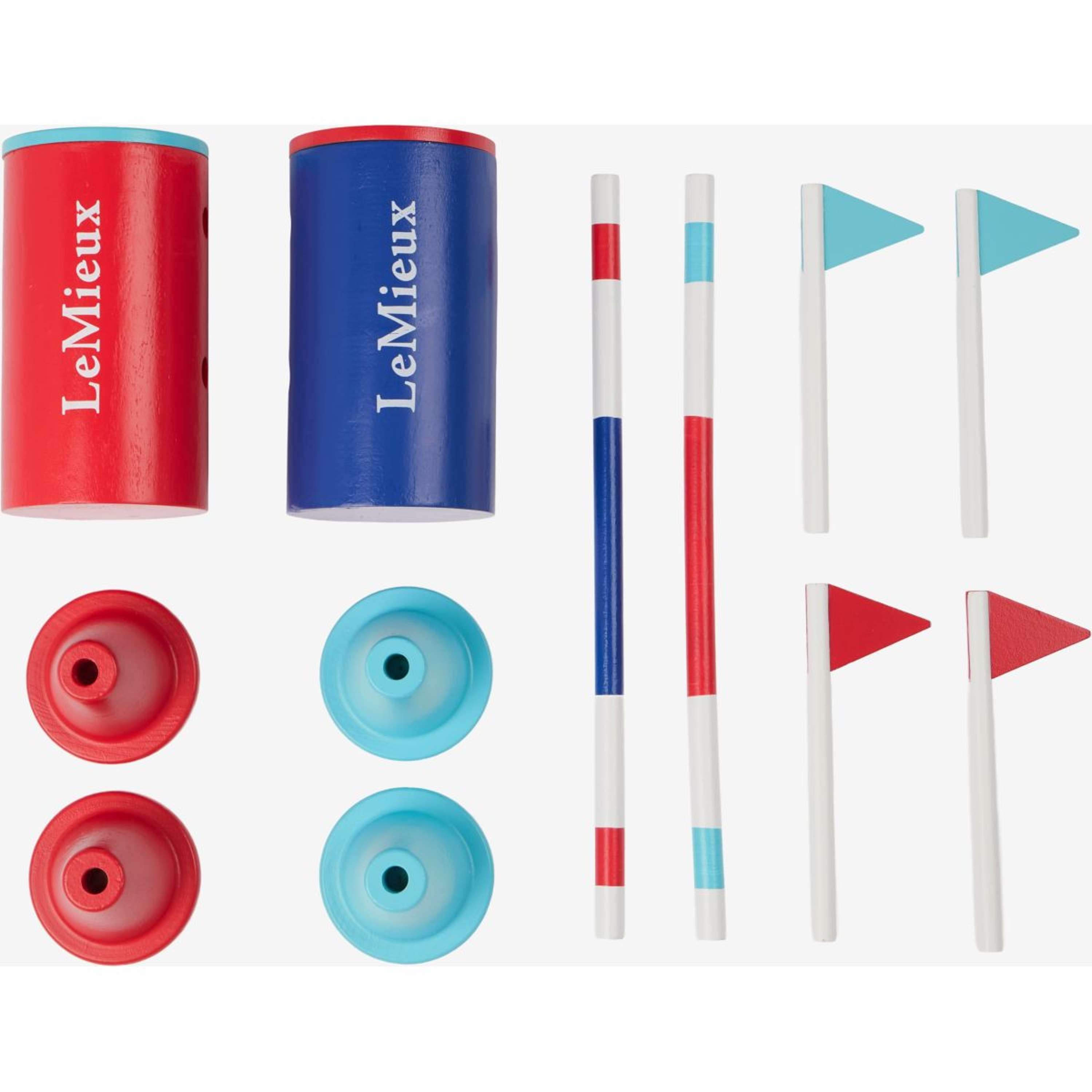 LeMieux Toy Pony Course Builder Set Red/blue