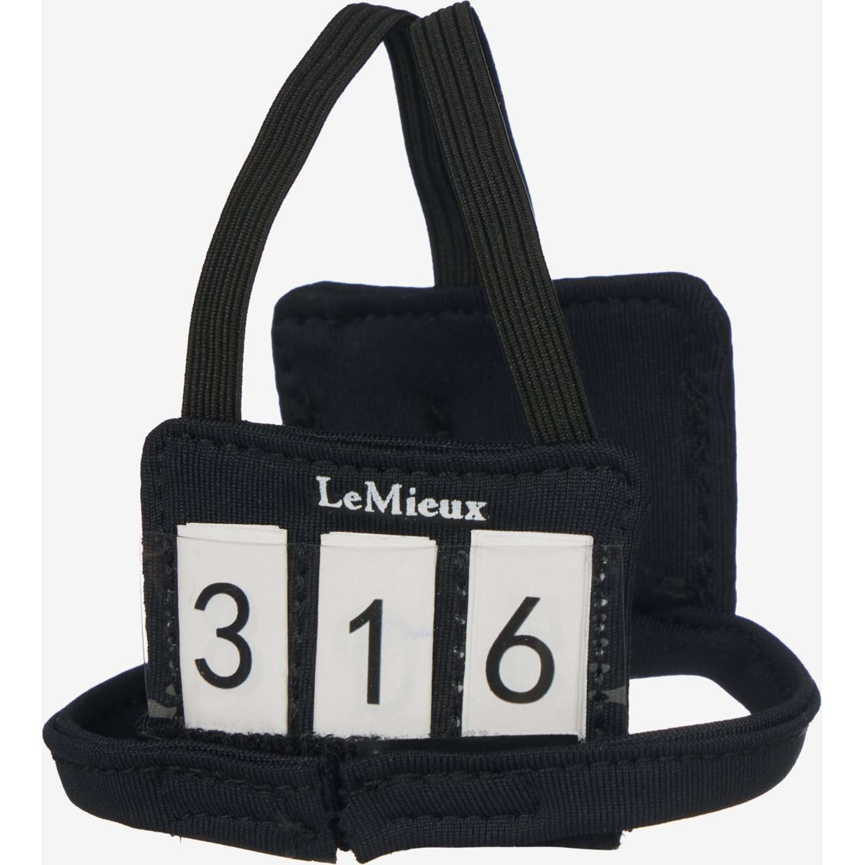 LeMieux Toy Rider Bodyprotector & Number Bib Black