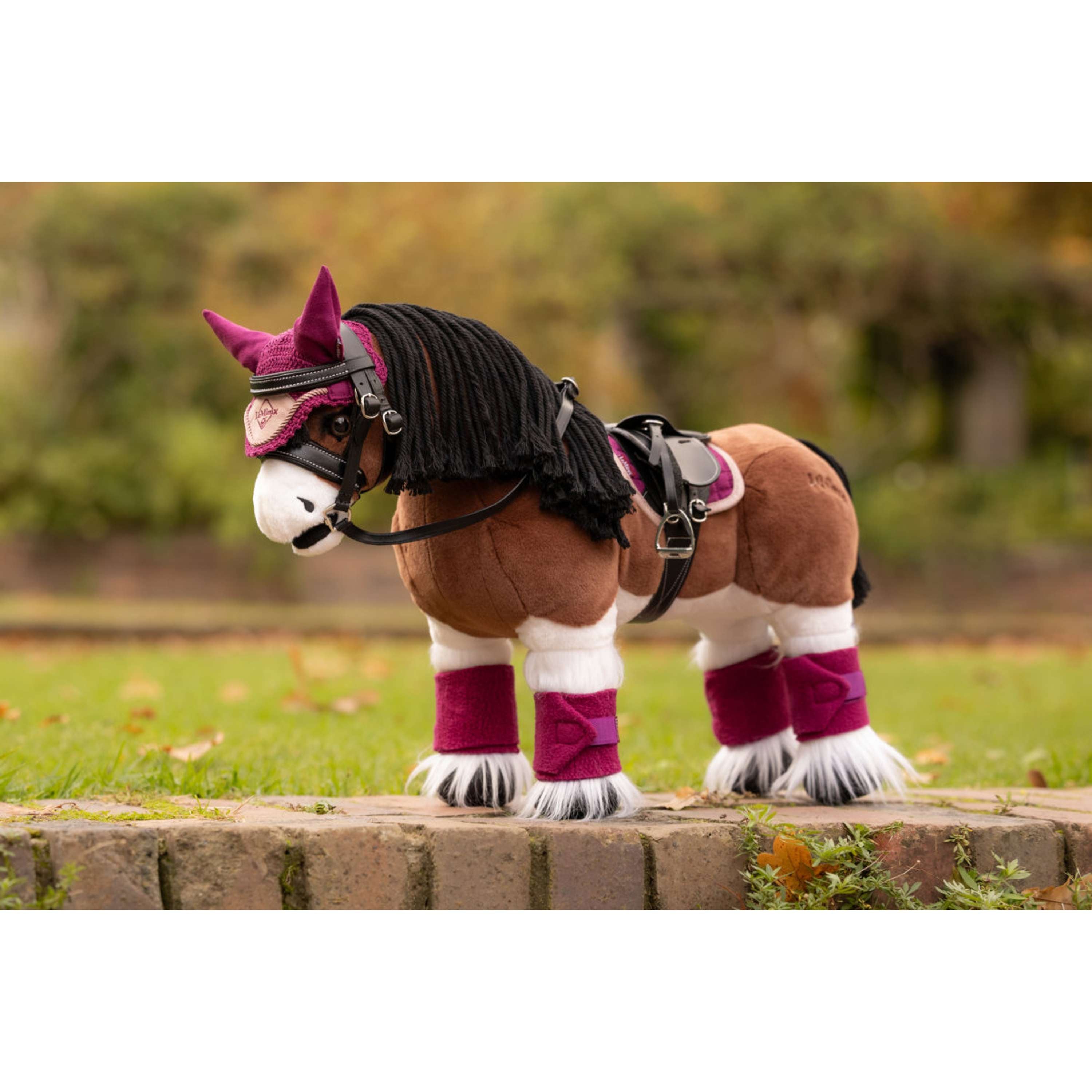 LeMieux Toy Pony Saddle Pad Blackberry