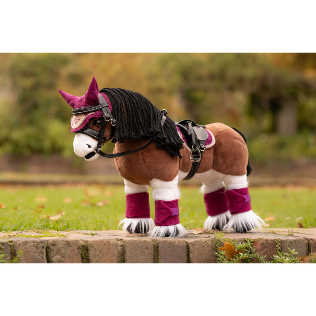 LeMieux Toy Pony Ear Bonnet Blackberry