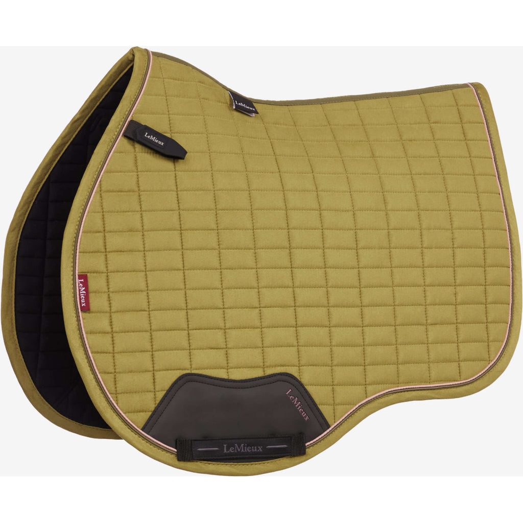 LeMieux Saddlepad Suede Square All Purpose Gooseberry