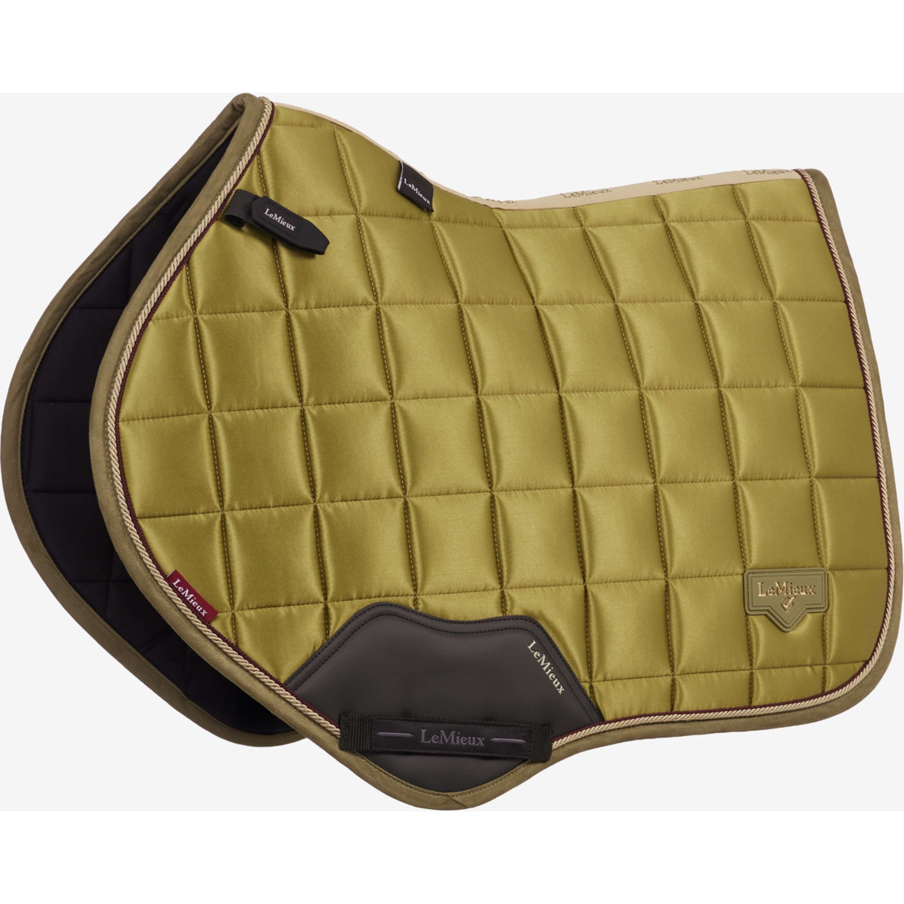 LeMieux Saddlepad Loire Classic Close Contact Square Jumping Gooseberry