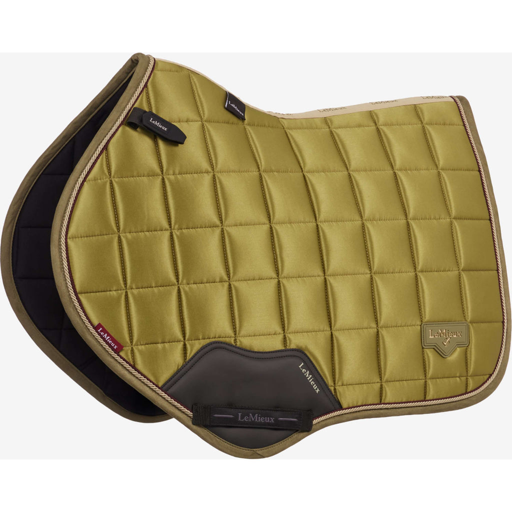 LeMieux Saddlepad Loire Classic Close Contact Square Jumping Gooseberry