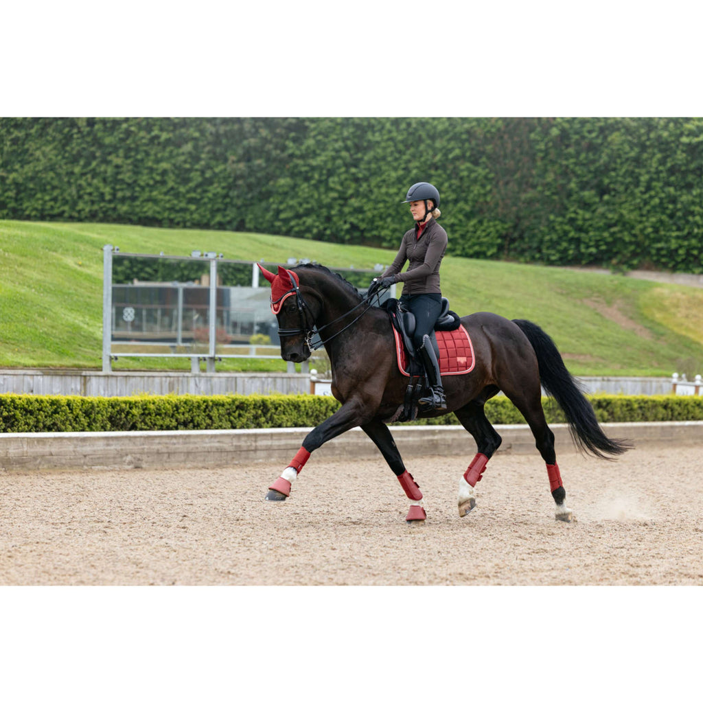 LeMieux Saddlepad Loire Classic Square Dressage Russet