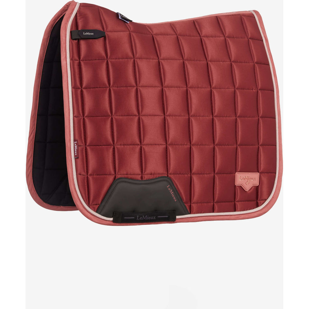 LeMieux Saddlepad Loire Classic Square Dressage Russet