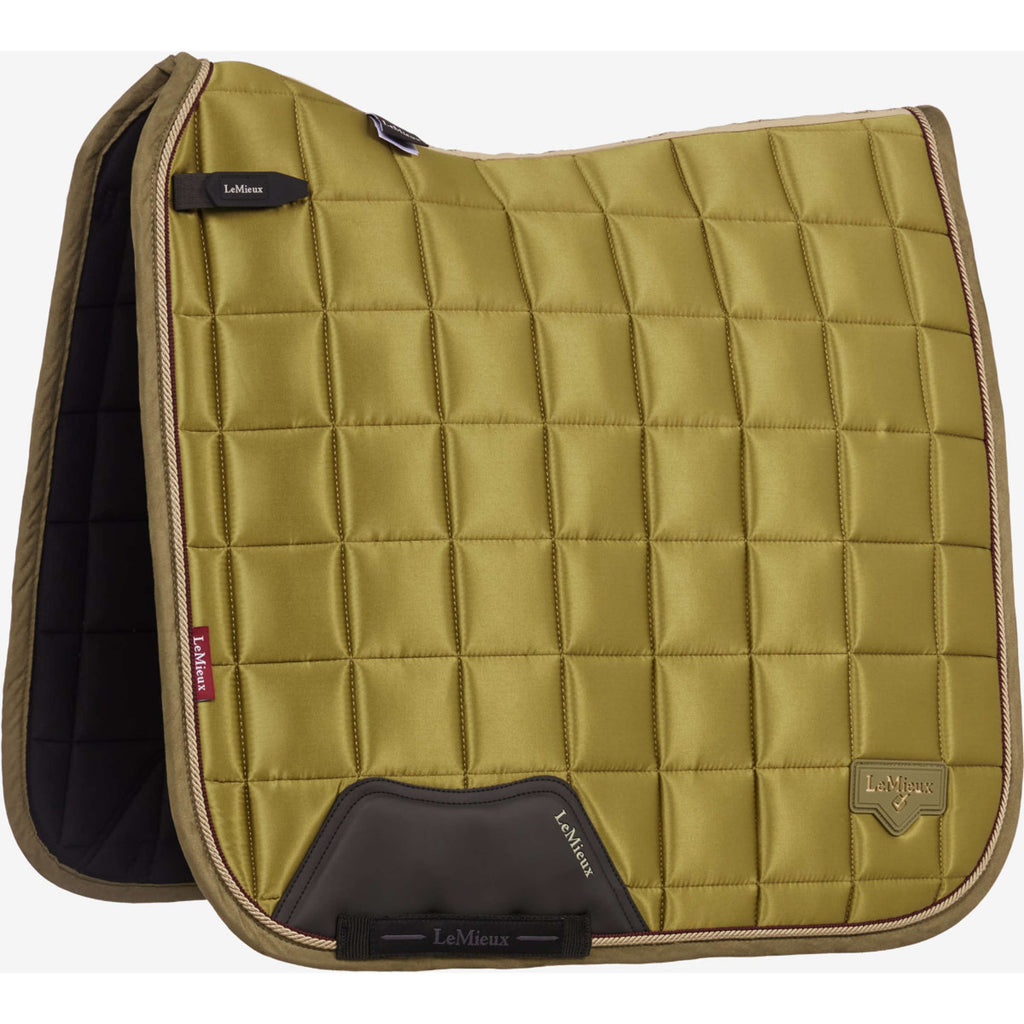 LeMieux Saddlepad Loire Classic Square Dressage Gooseberry