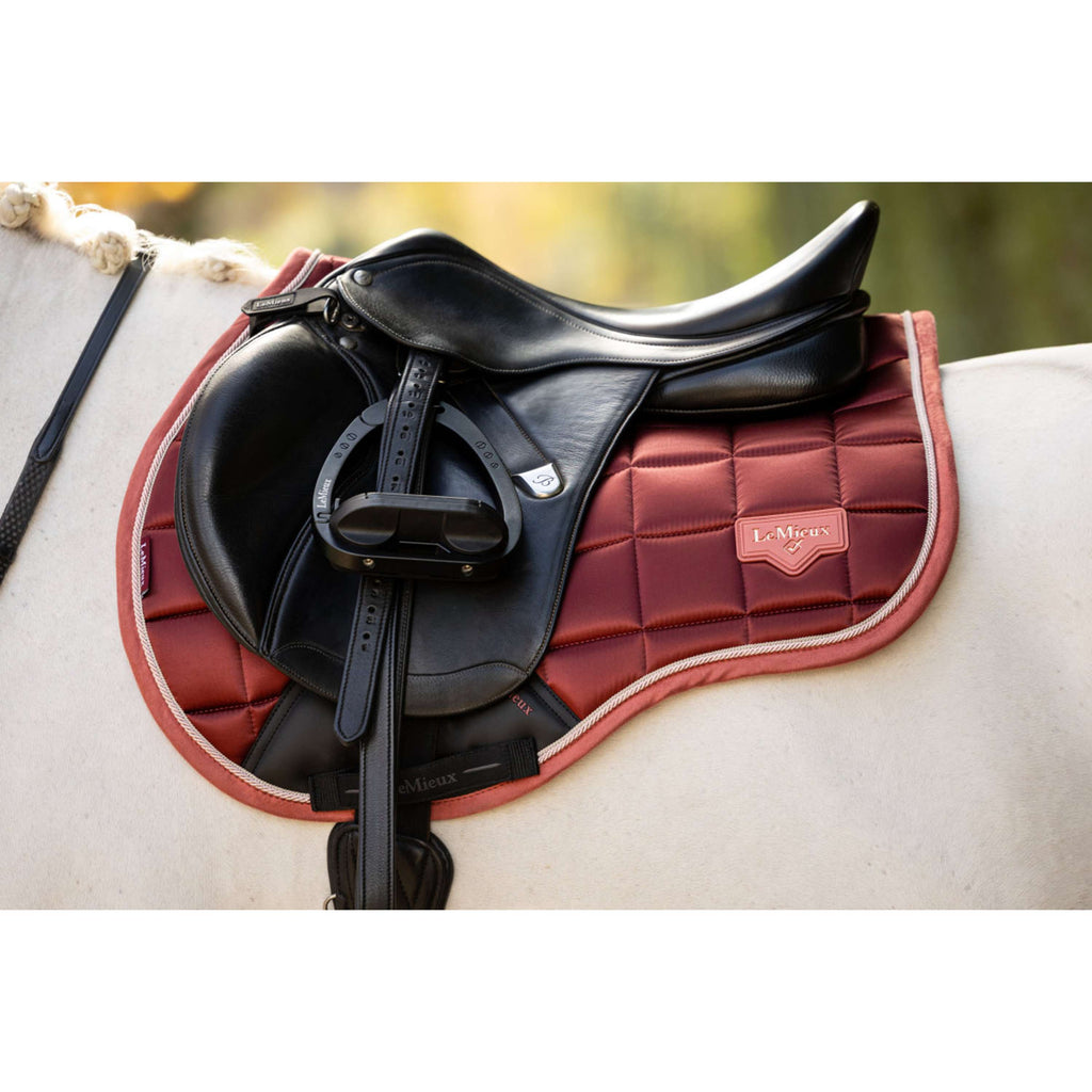 LeMieux Saddlepad Loire Classic Square All Purpose Russet
