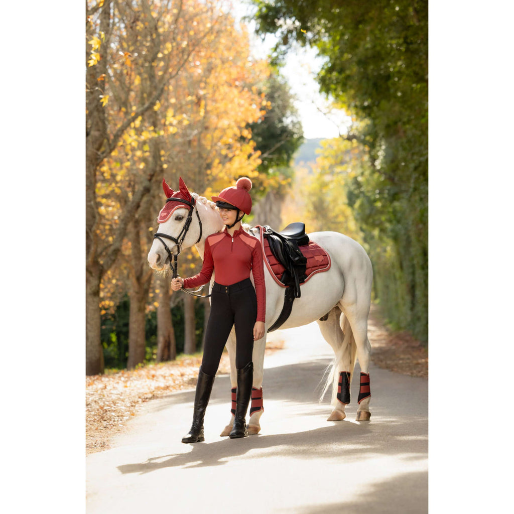 LeMieux Saddlepad Loire Classic Square All Purpose Russet