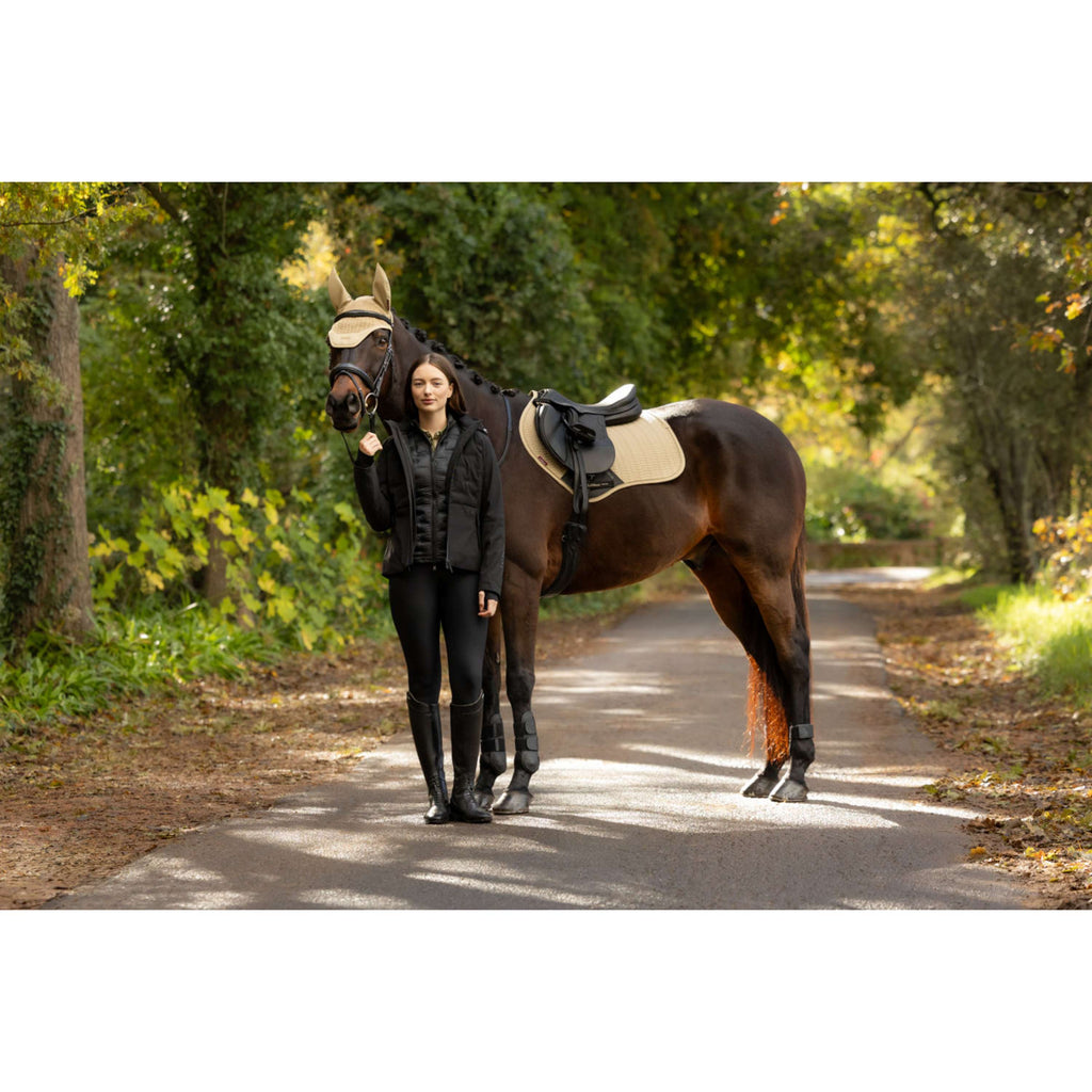 LeMieux Saddlepad Essence Close Contact Square Jumping Pear