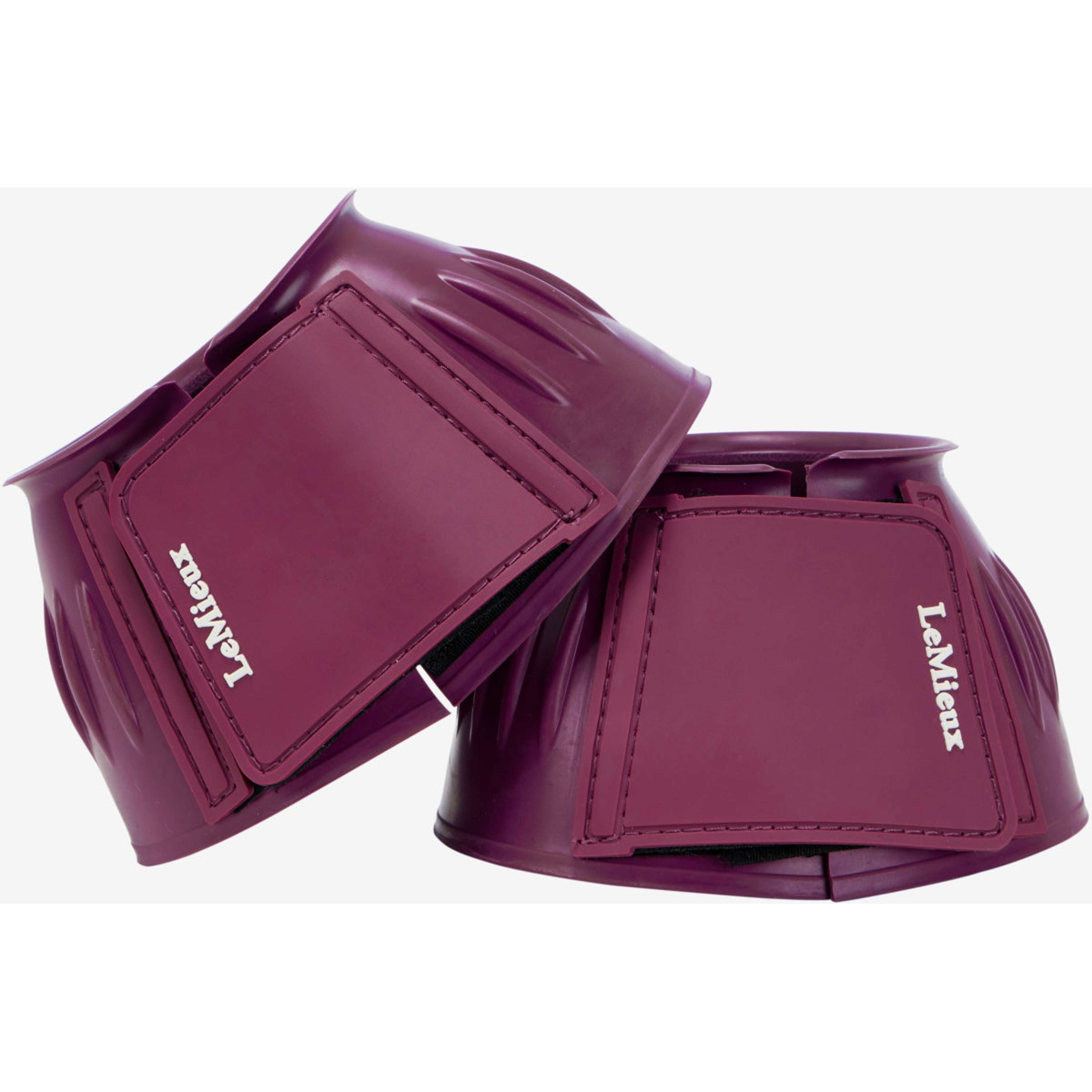 LeMieux Bell Boots Rubber Blackberry