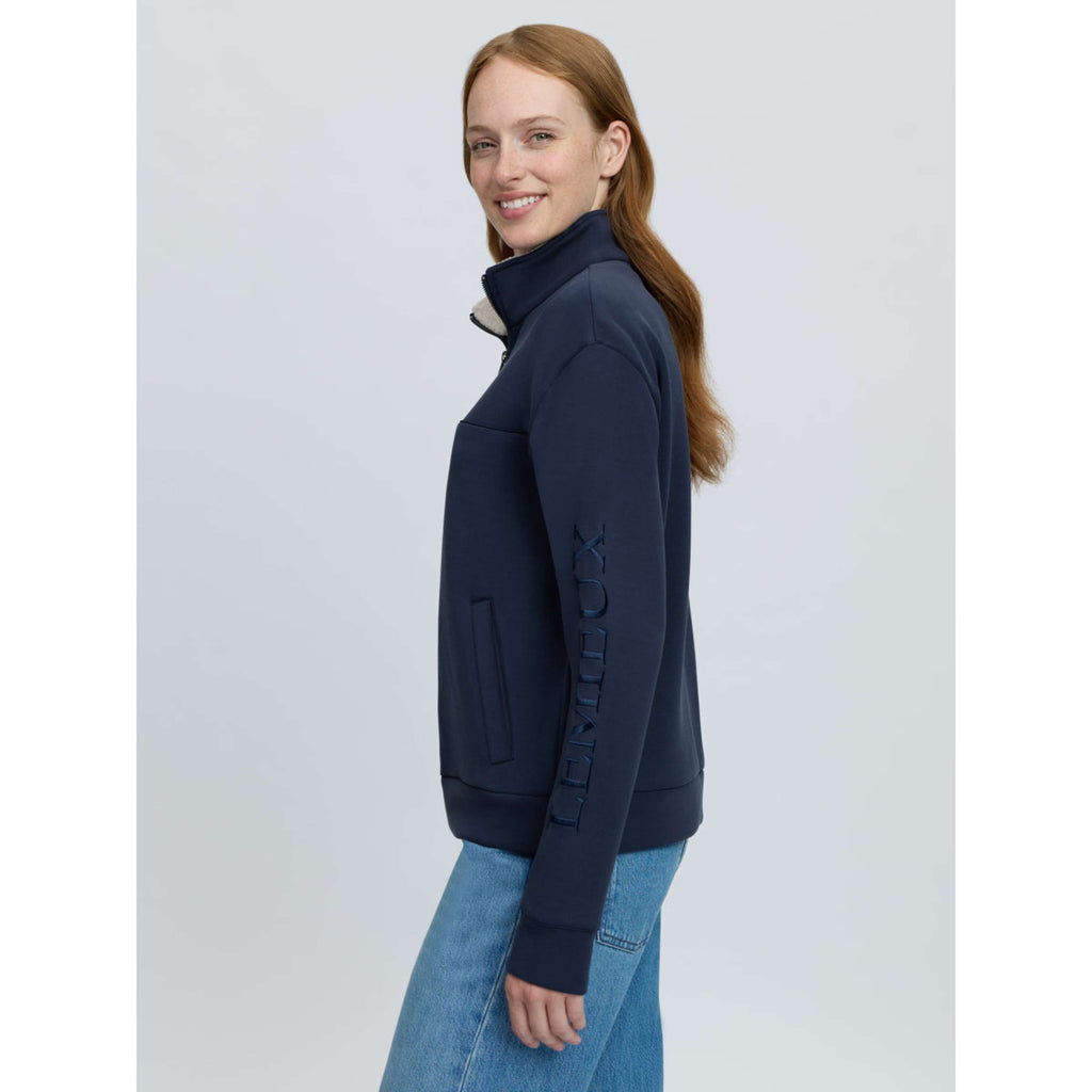 LeMieux Sweater Scarlet Quarter Zip Navy