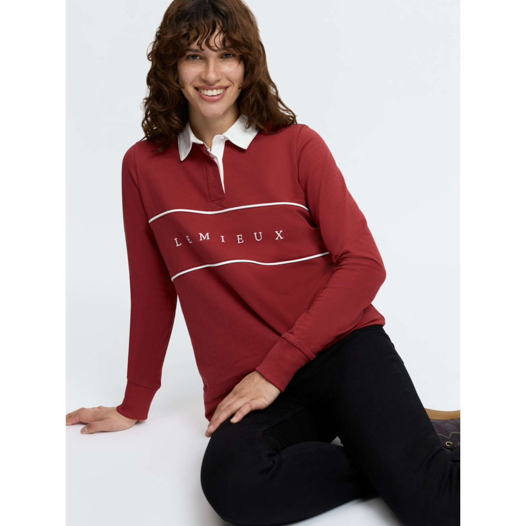LeMieux Shirt Rochelle Rugby Russet