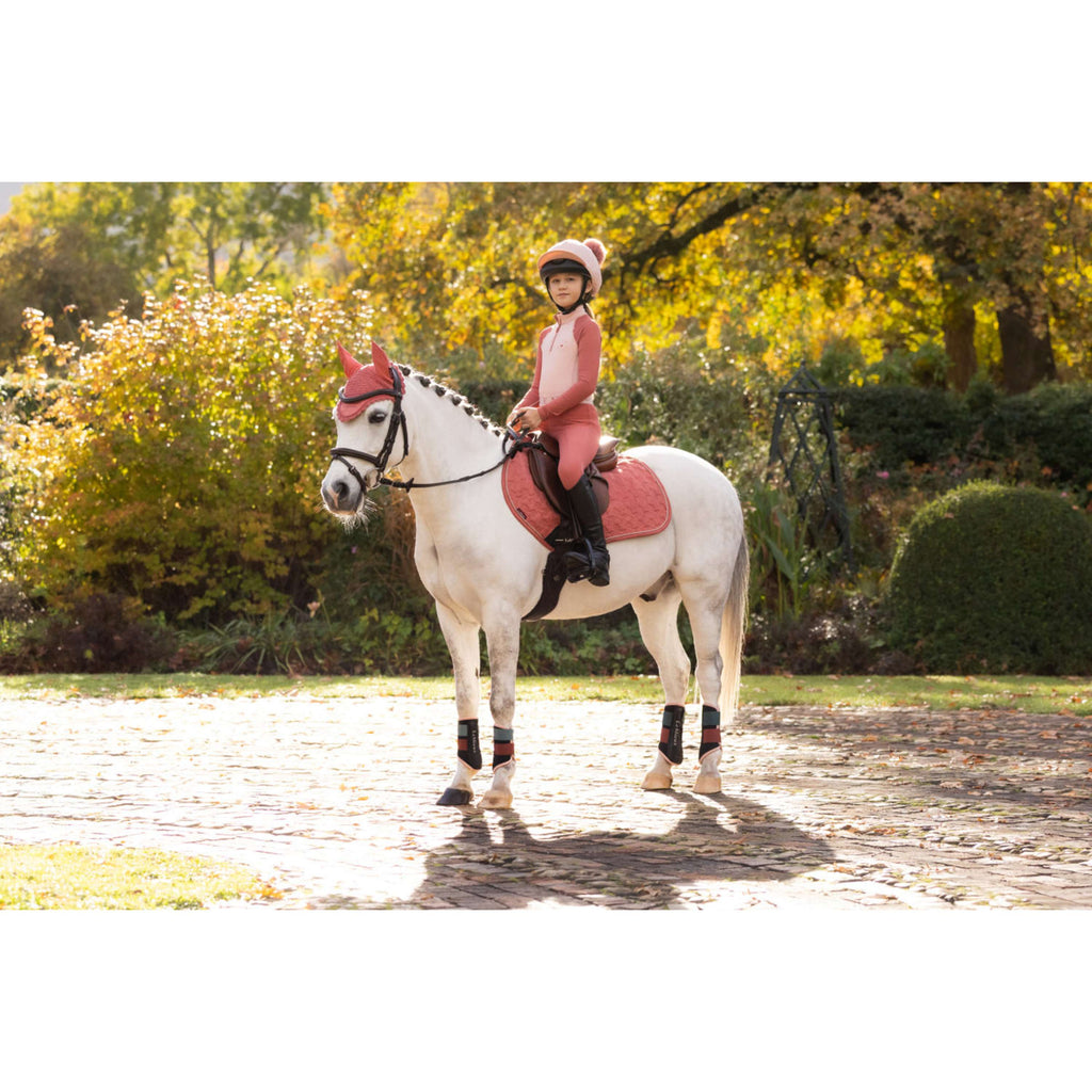 LeMieux Saddlepad Suede Square Jumping Spiced Earth
