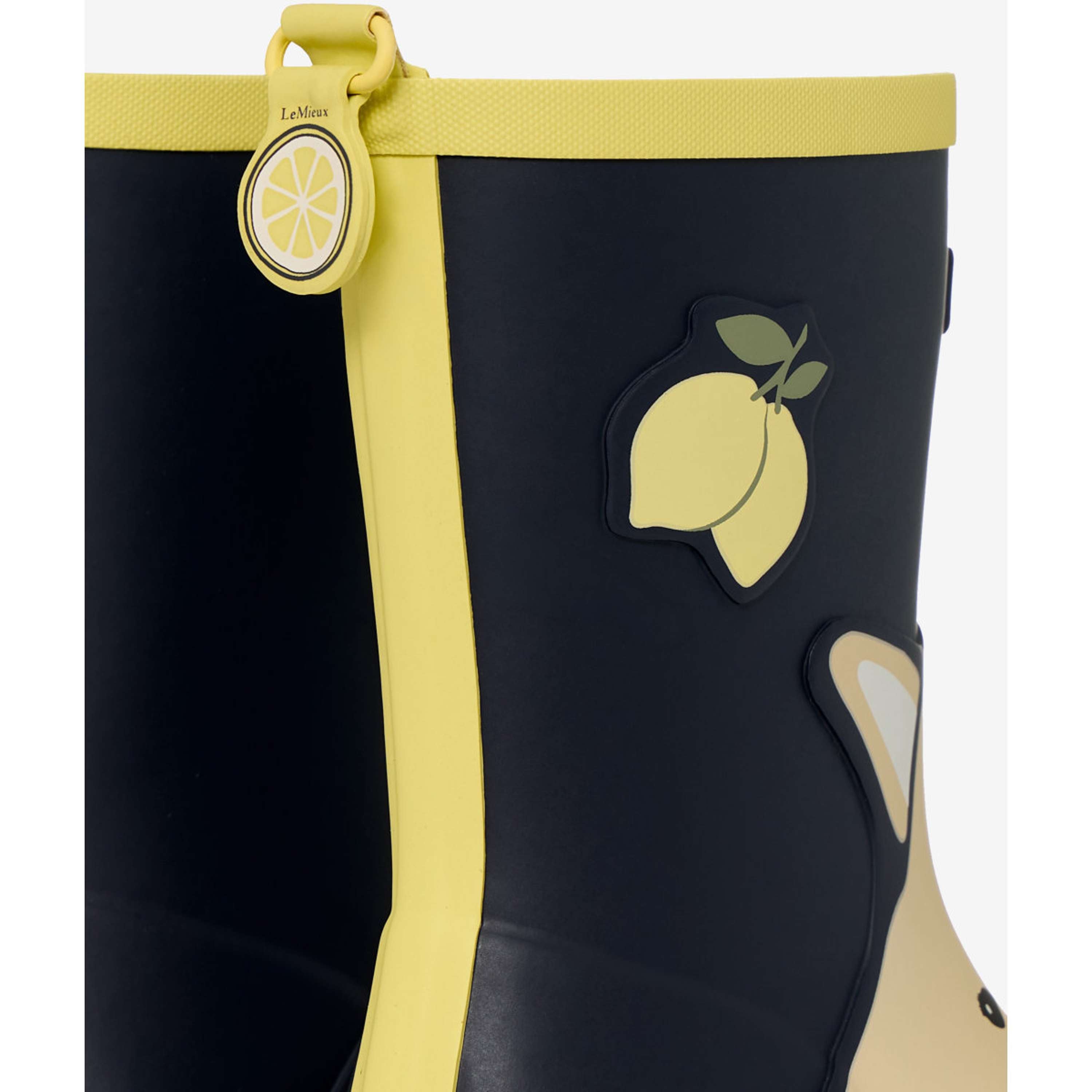LeMieux Rain Boots Splash Welly Kids Lemon