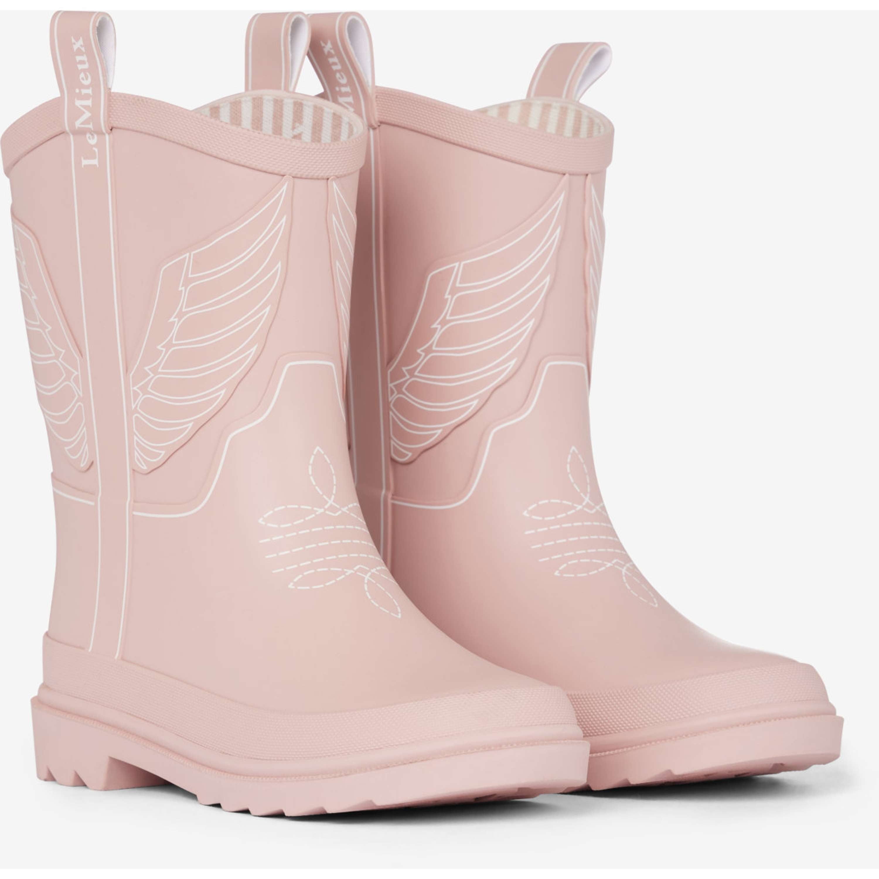 LeMieux Rain Boots Splash Welly Kids Pink