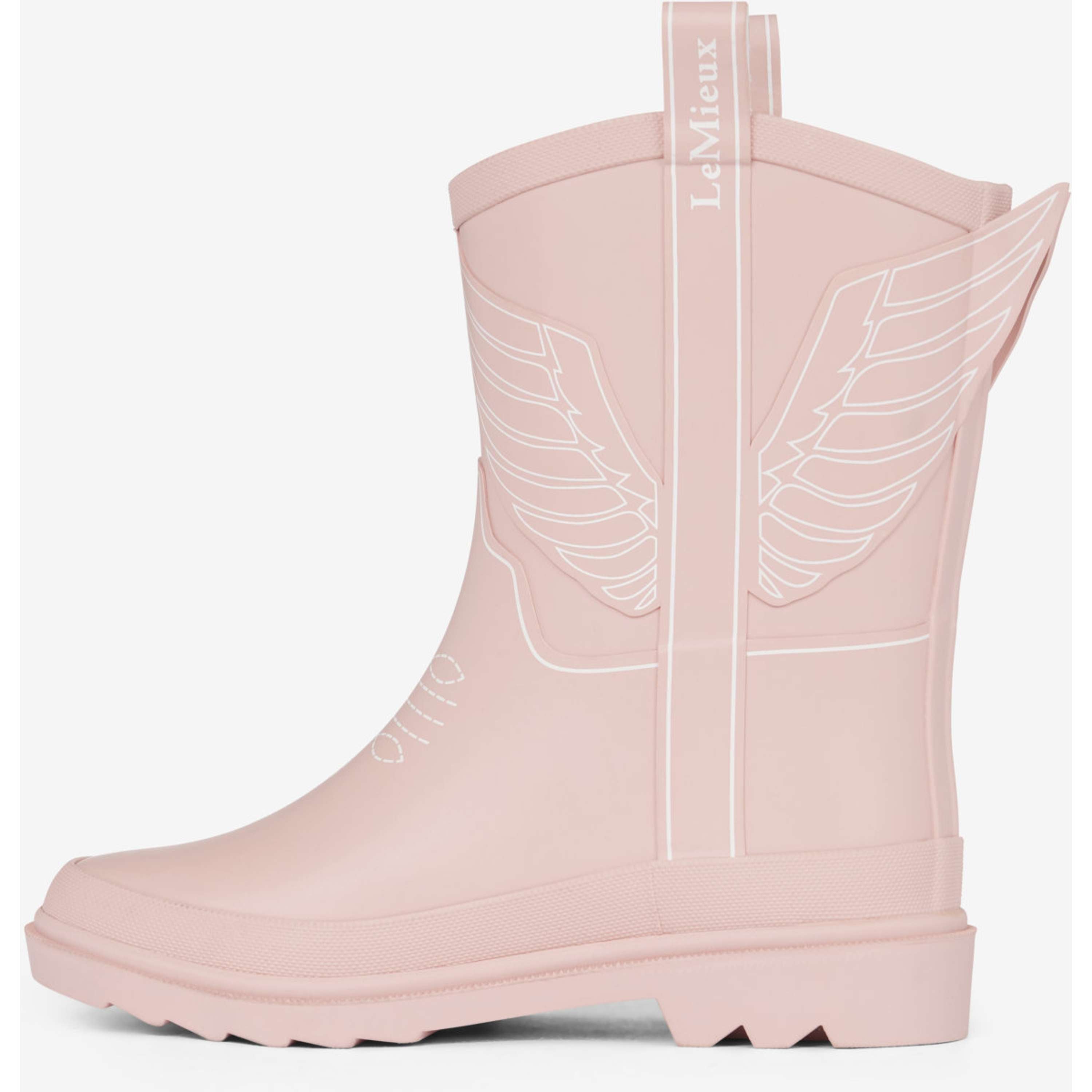 LeMieux Rain Boots Splash Welly Kids Pink