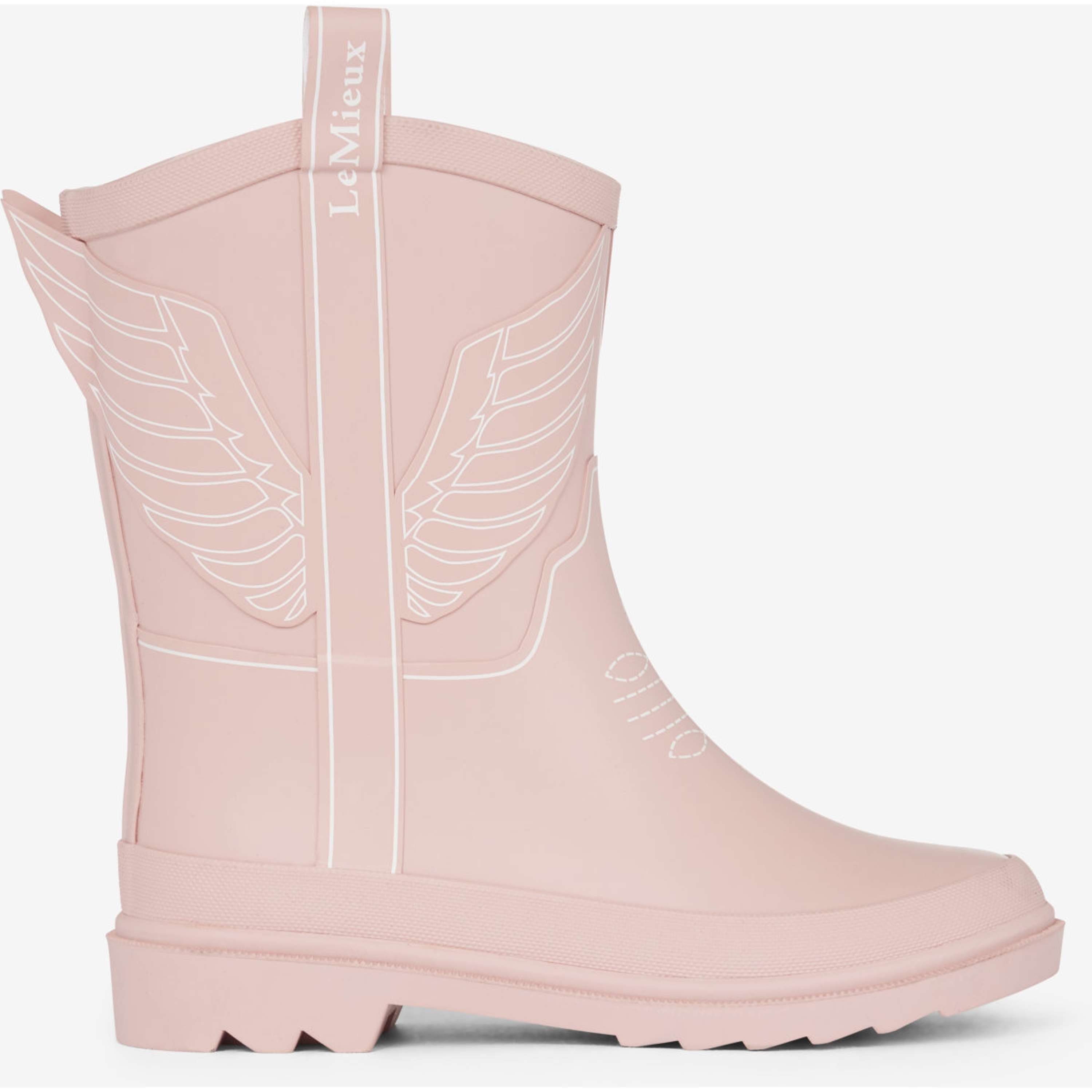 LeMieux Rain Boots Splash Welly Kids Pink