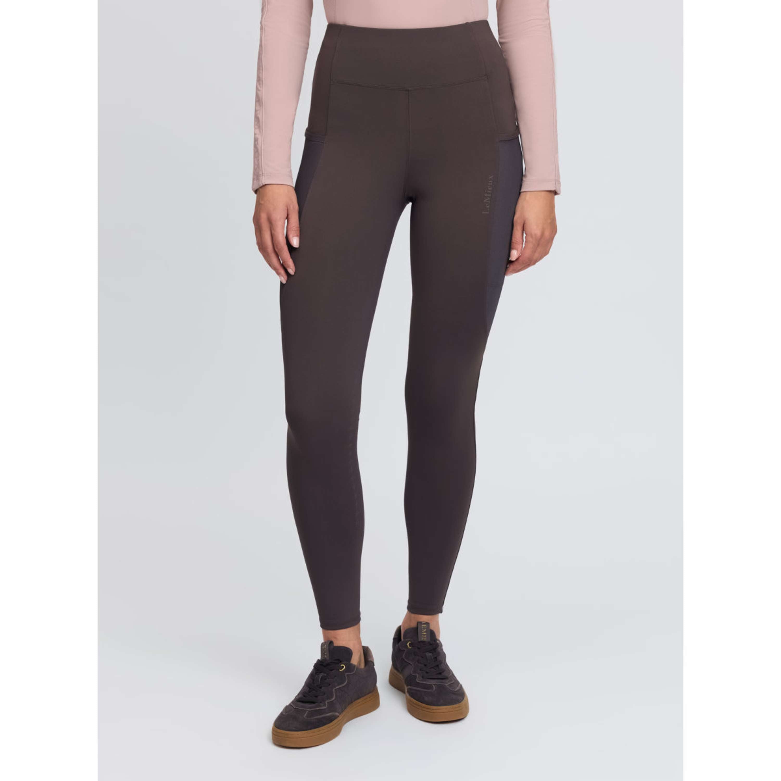 LeMieux Riding Legging Naomi Full Grip Cocoa