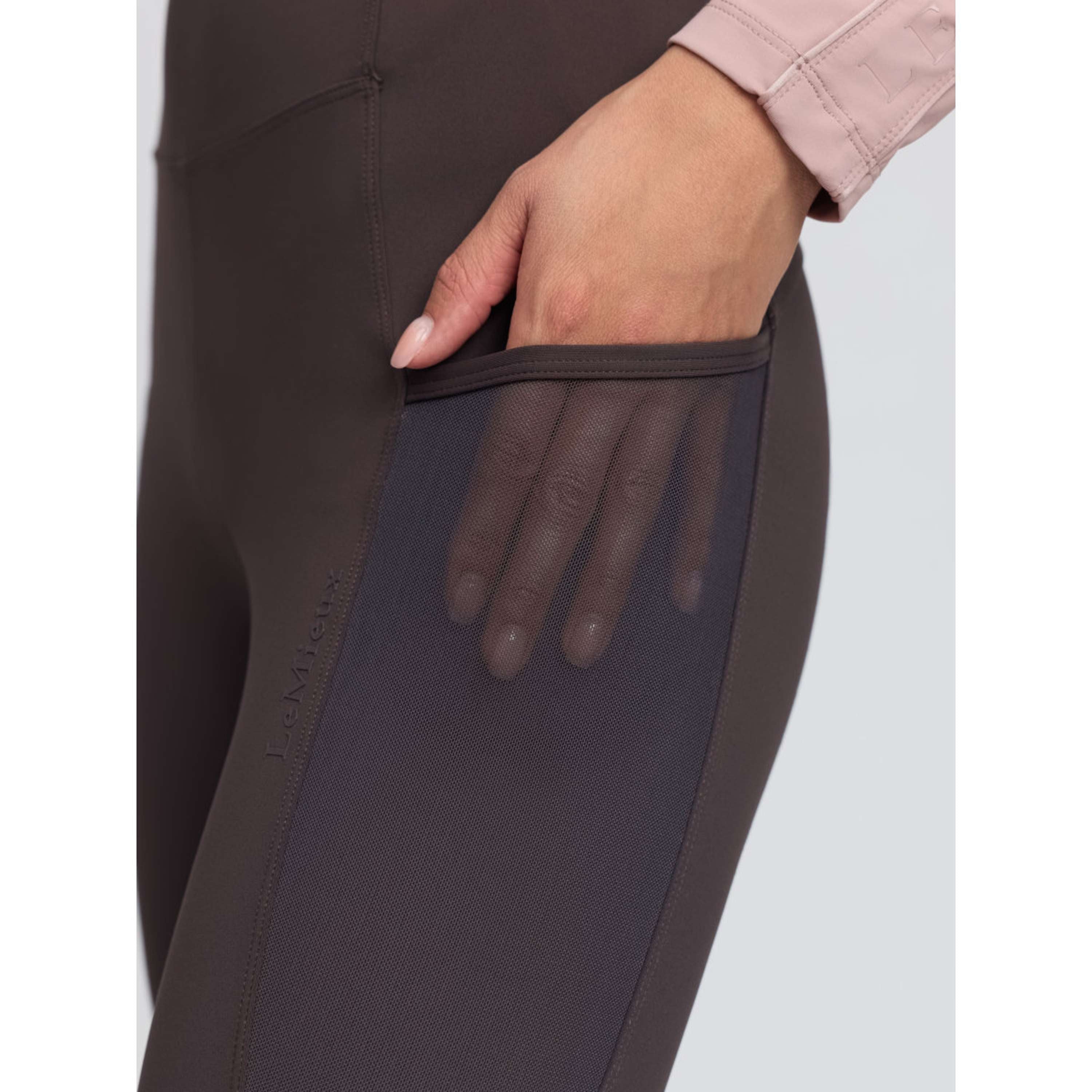 LeMieux Riding Legging Naomi Full Grip Cocoa