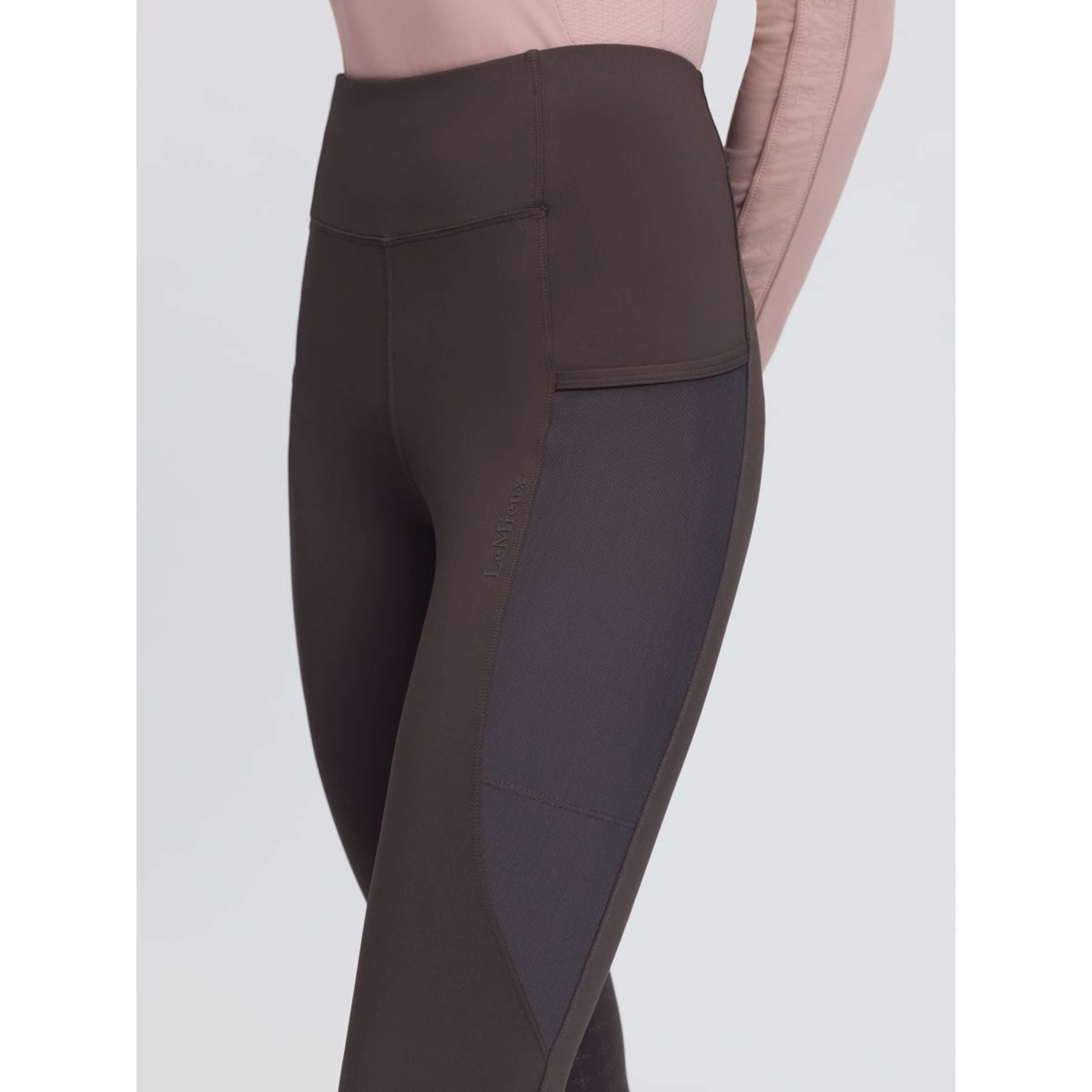 LeMieux Riding Legging Naomi Full Grip Cocoa