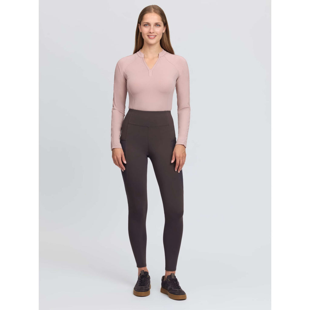 LeMieux Riding Legging Naomi Full Grip Cocoa