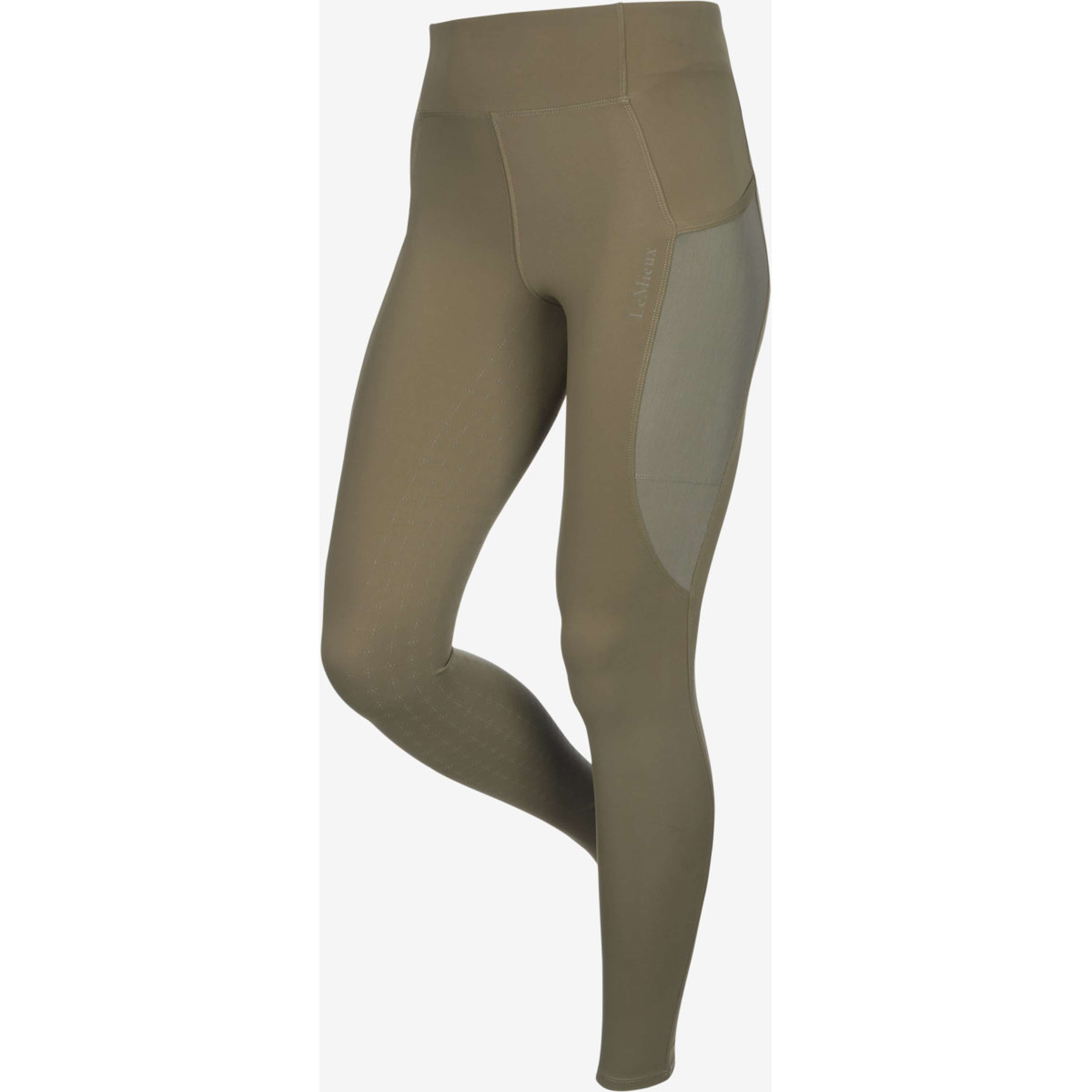 LeMieux Riding Legging Naomi Full Grip Willow Green