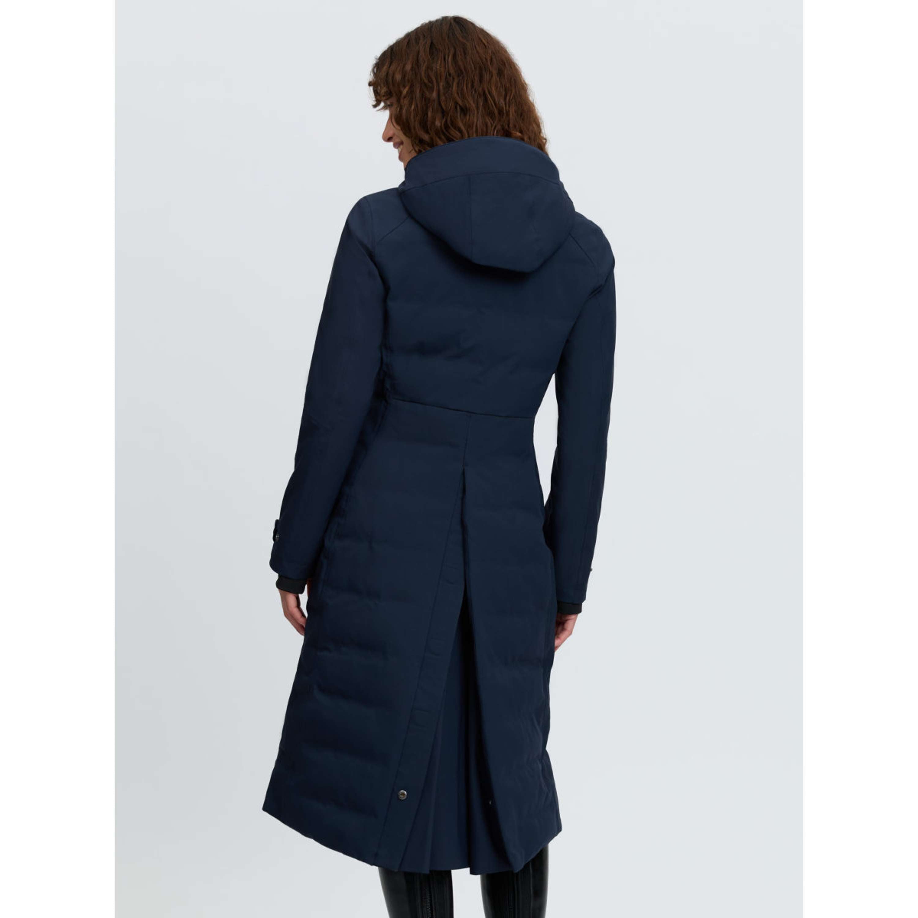 LeMieux Long Coat Erin Waterproof Padded Navy