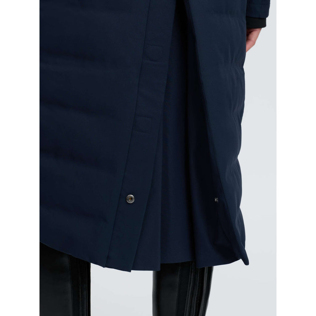 LeMieux Long Coat Erin Waterproof Padded Navy