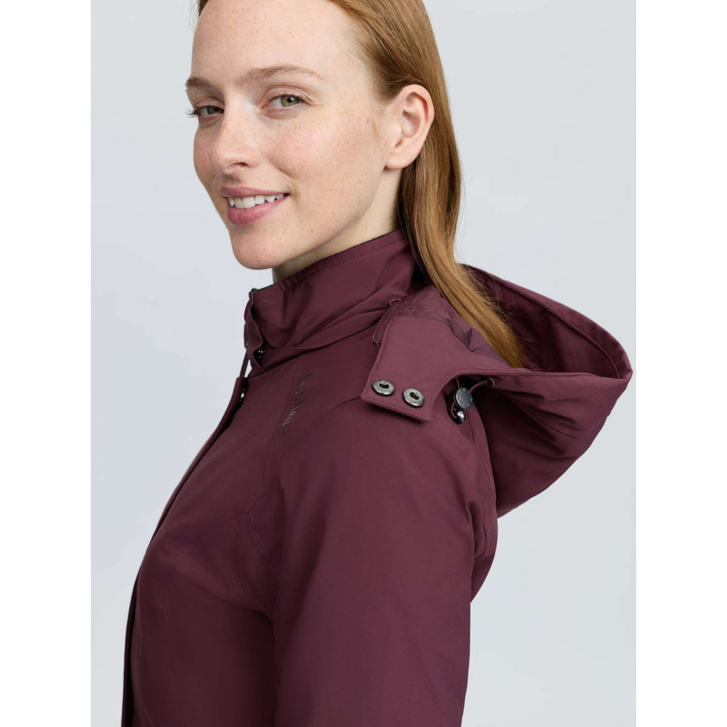 LeMieux Long Coat Erin Waterproof Padded Bramble