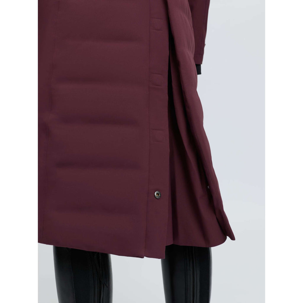 LeMieux Long Coat Erin Waterproof Padded Bramble