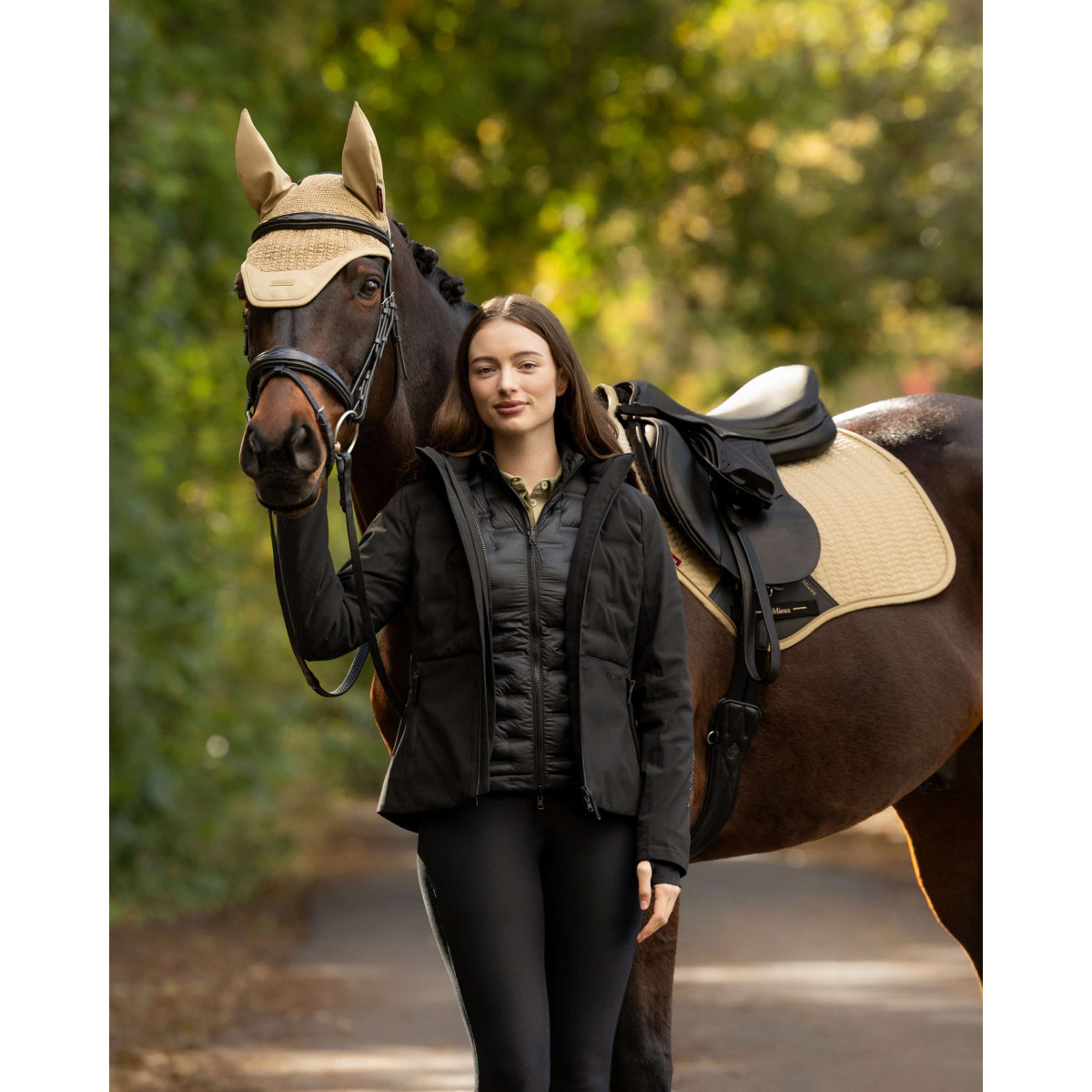 LeMieux Jacket Brooke 3-in-1 Waterproof Hybrid Black
