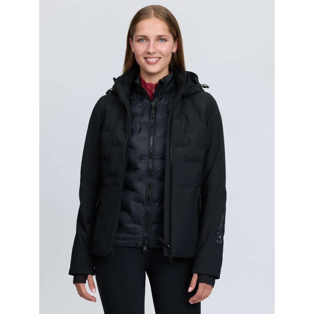 LeMieux Jacket Brooke 3-in-1 Waterproof Hybrid Black