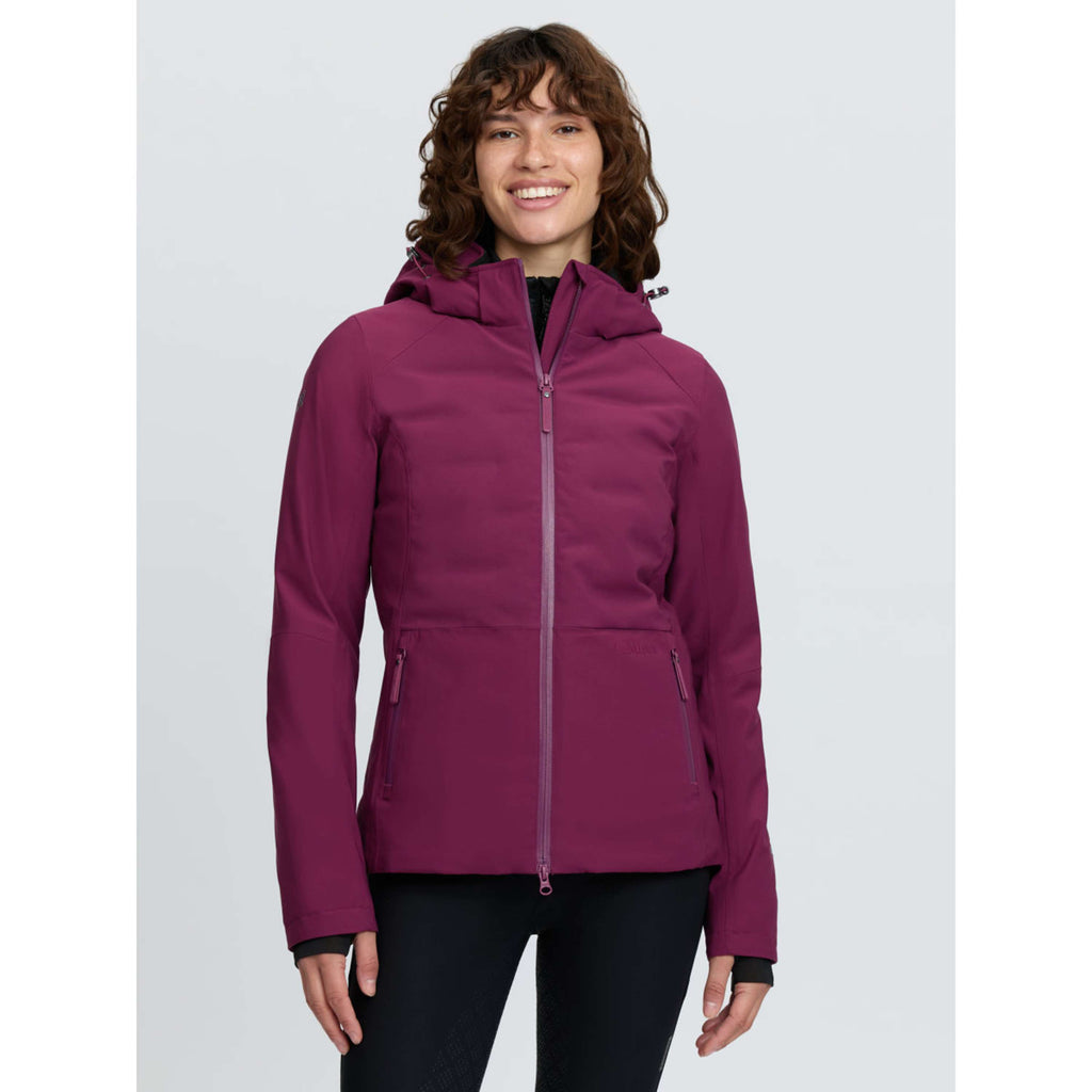 LeMieux Jacket Brooke 3-in-1 Waterproof Hybrid Blackberry