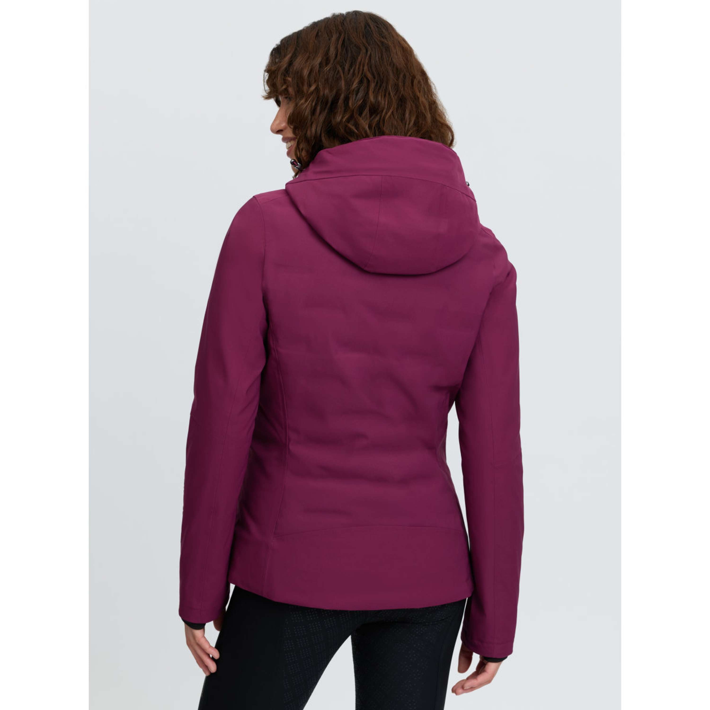 LeMieux Jacket Brooke 3-in-1 Waterproof Hybrid Blackberry