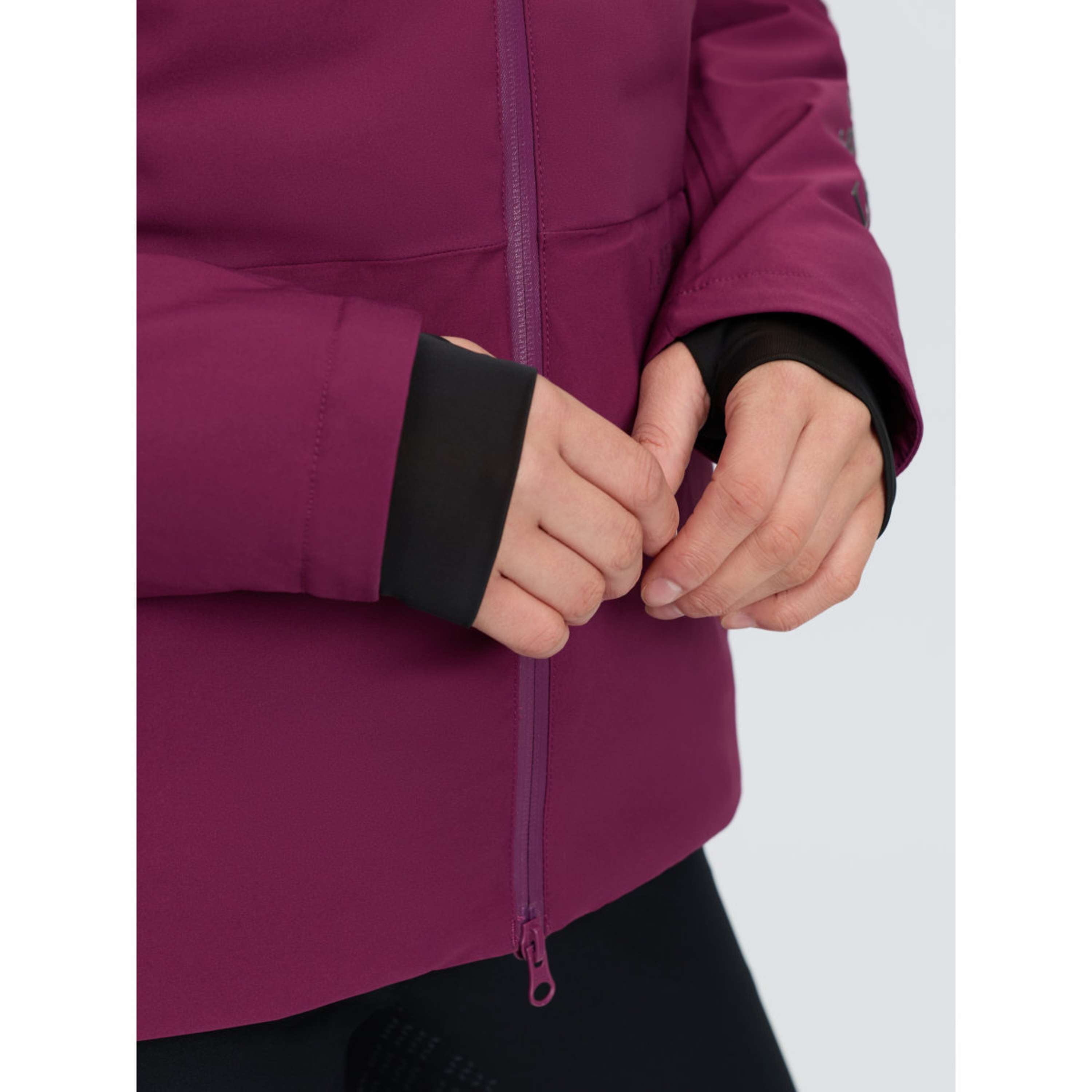 LeMieux Jacket Brooke 3-in-1 Waterproof Hybrid Blackberry