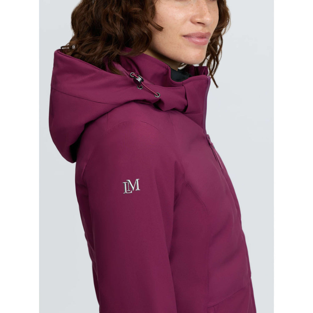 LeMieux Jacket Brooke 3-in-1 Waterproof Hybrid Blackberry