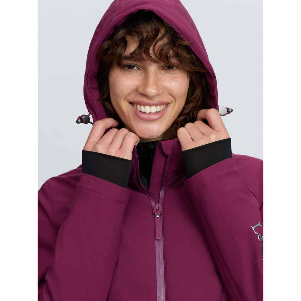 LeMieux Jacket Brooke 3-in-1 Waterproof Hybrid Blackberry