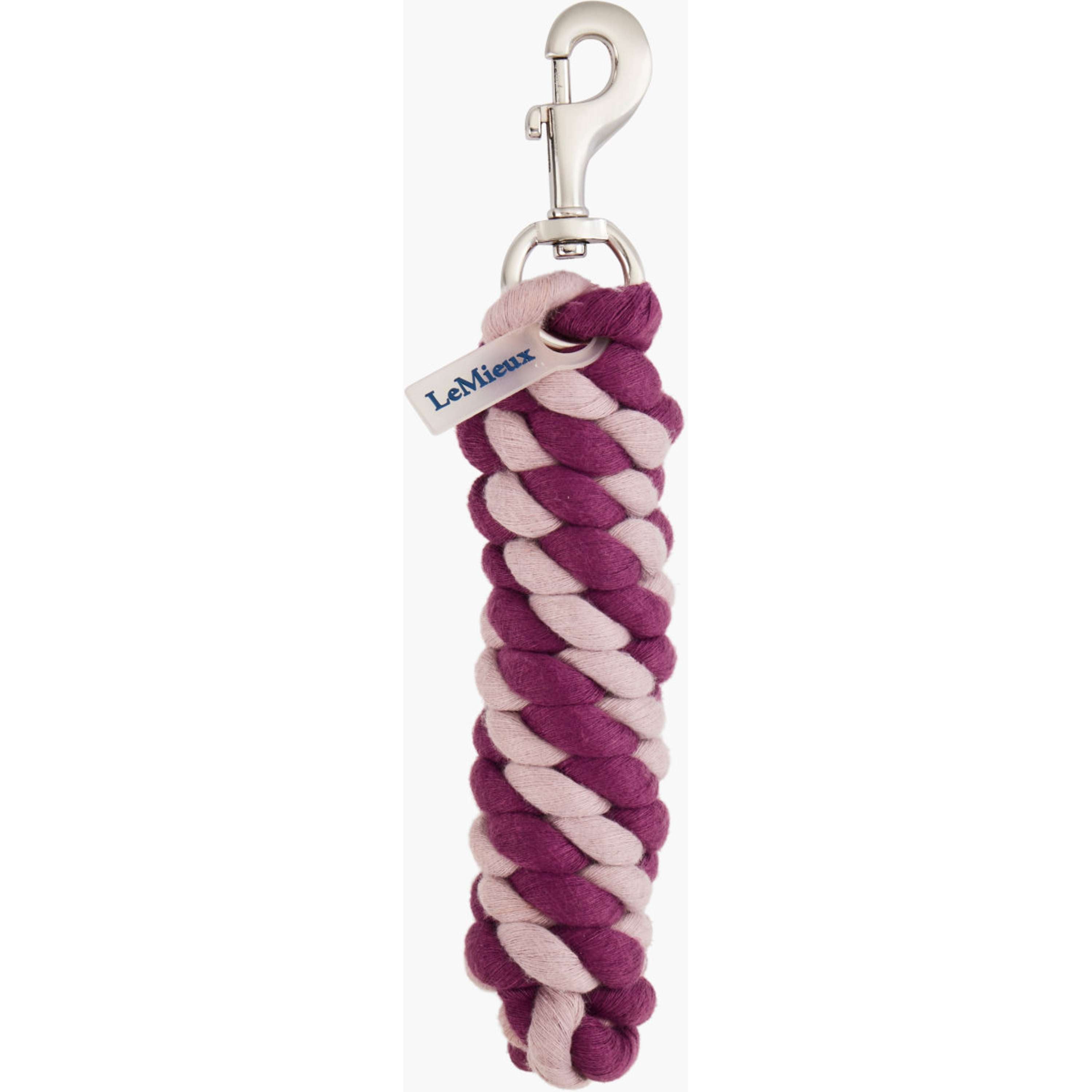 LeMieux Lead Rope Polycotton Blackberry/Wild Rose