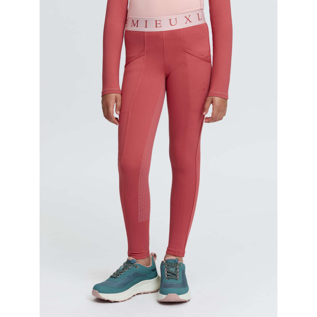LeMieux Riding Legging Kids Full Grip Spiced Earth