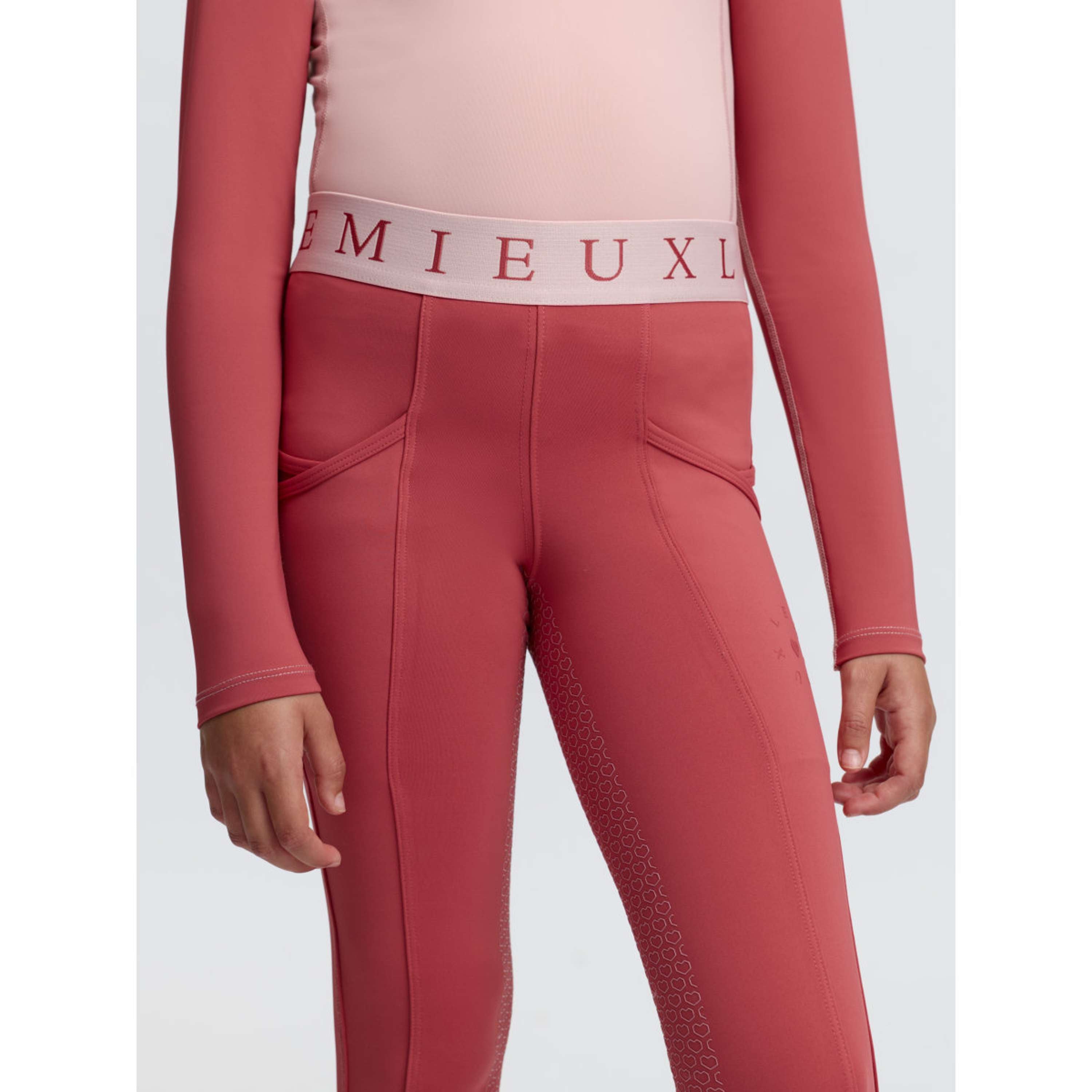 LeMieux Riding Legging Kids Full Grip Spiced Earth