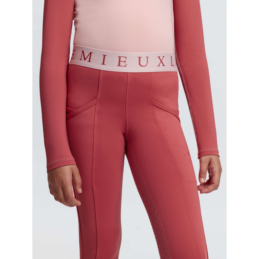 LeMieux Riding Legging Kids Full Grip Spiced Earth