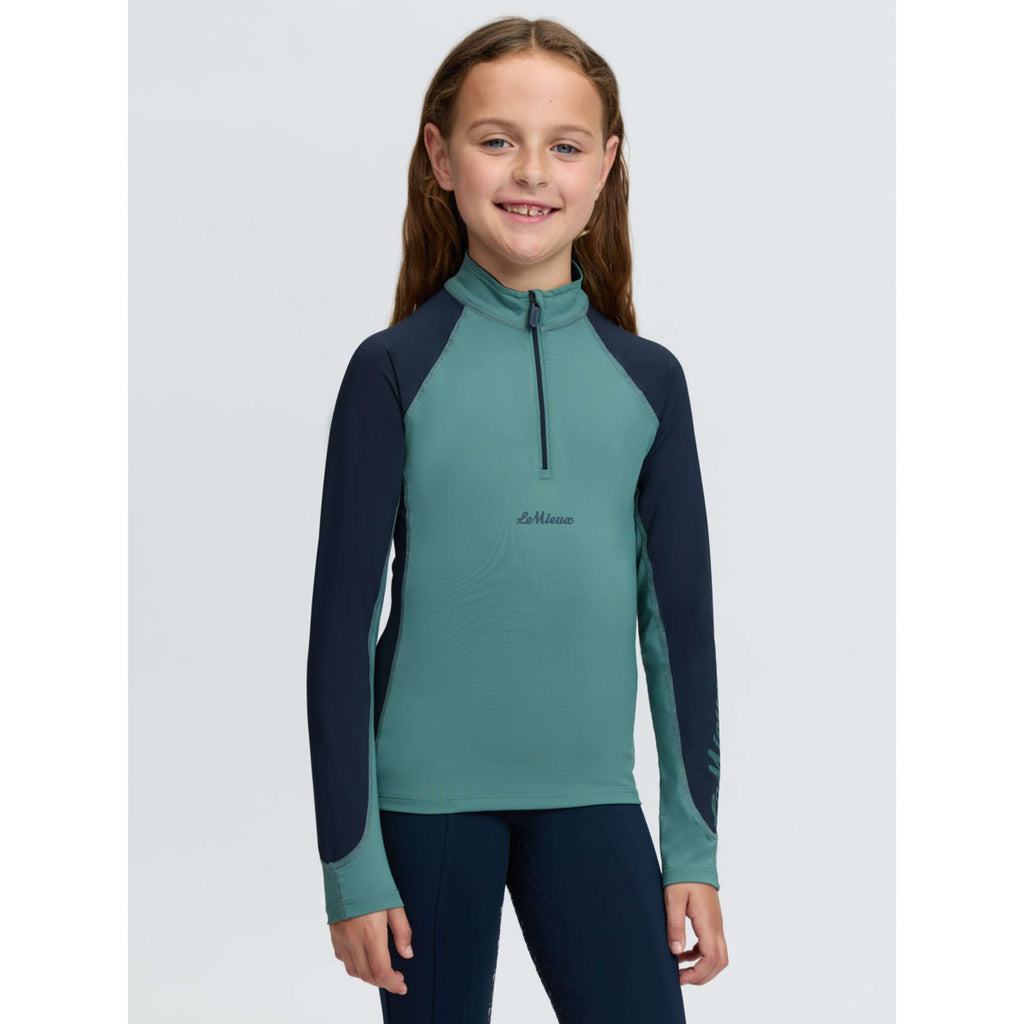 LeMieux Baselayer Kids Navy/Aloe