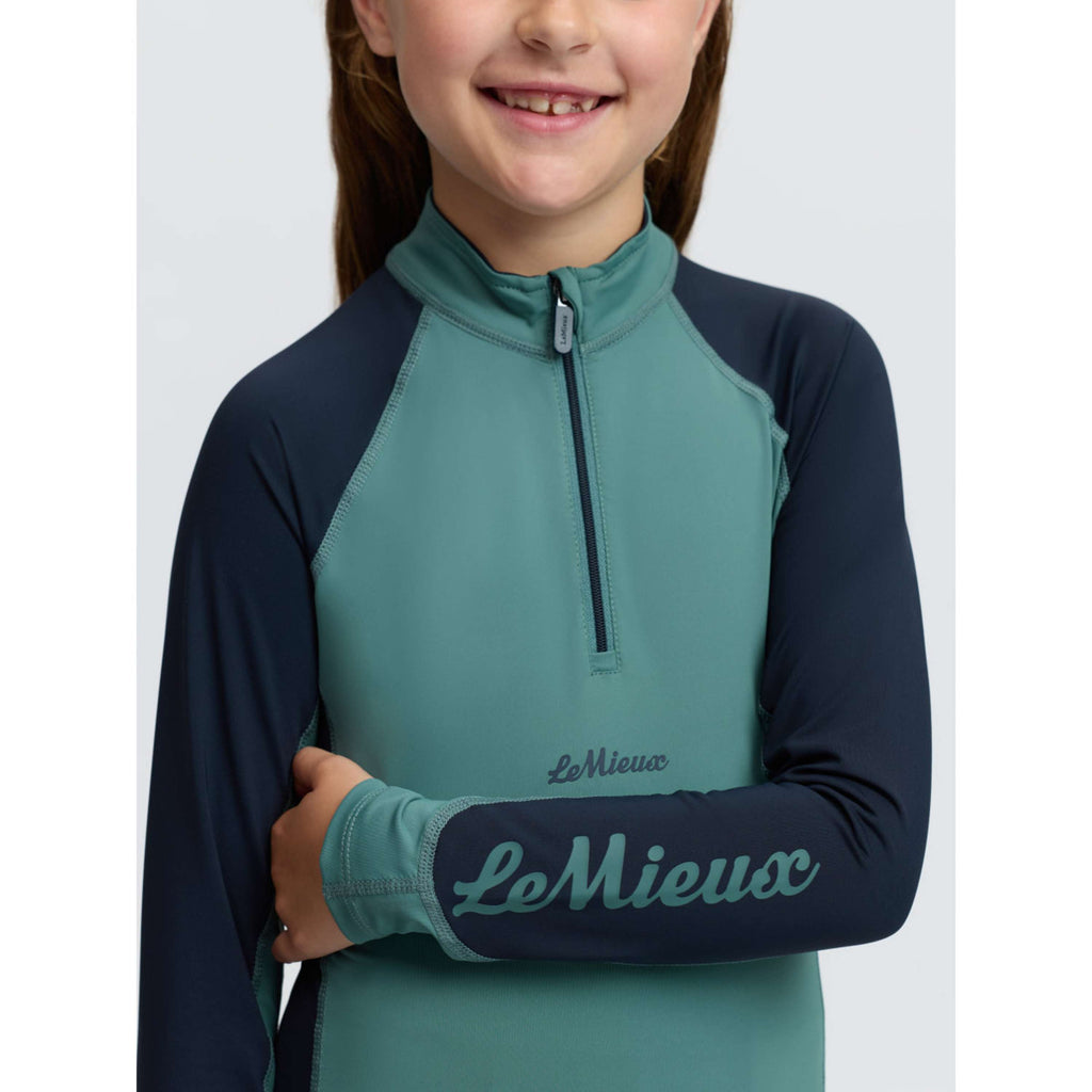 LeMieux Baselayer Kids Navy/Aloe